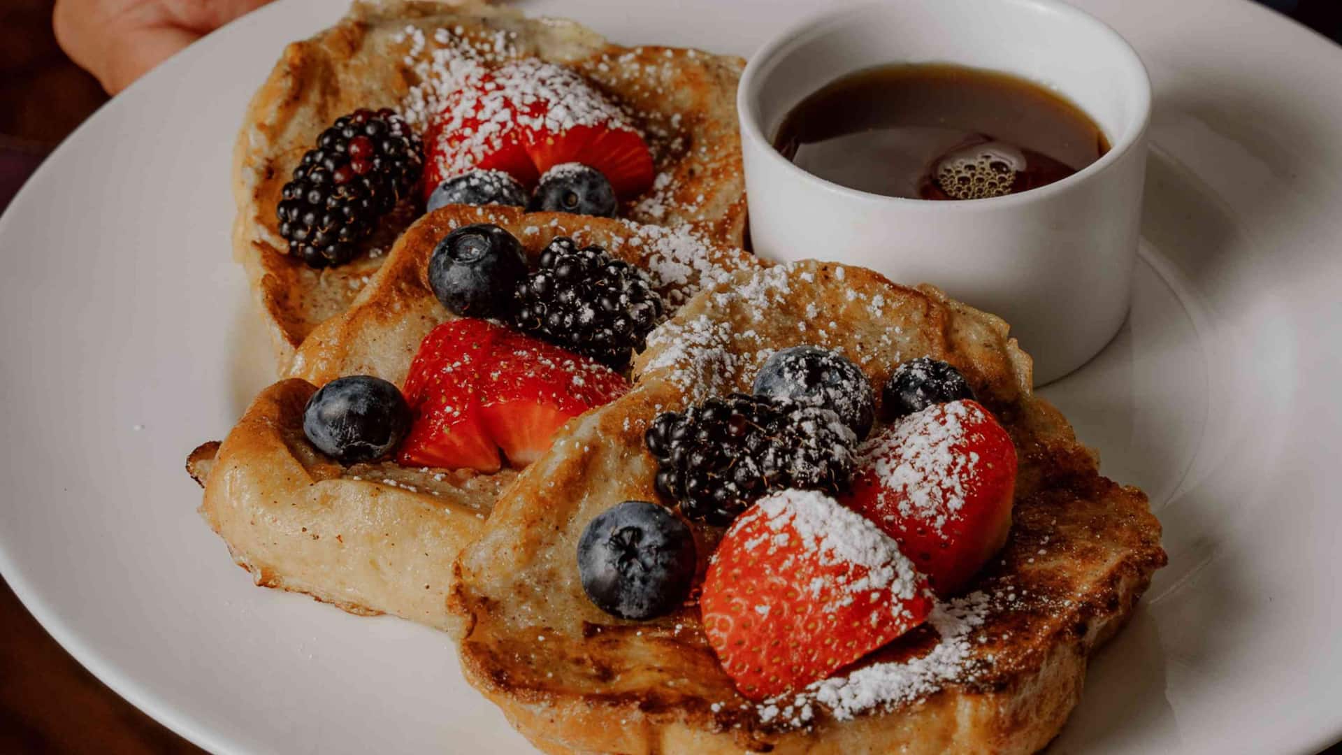 Hyatt Regency London Albert Embankment Breakfast Pancakes