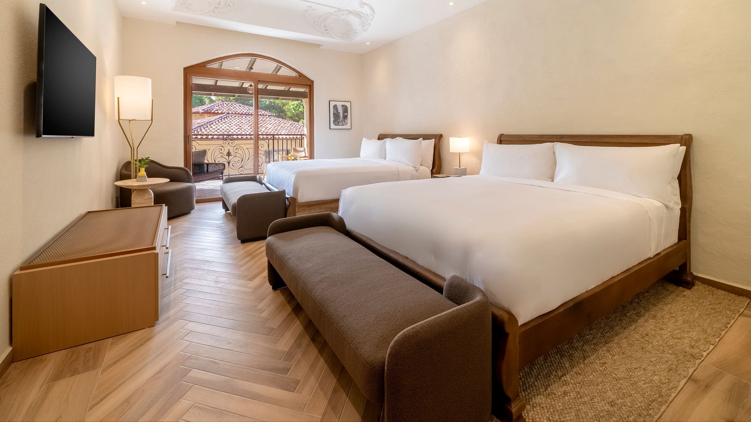 1 de 1 Hotel La Compañia del Valle Two Queen Beds