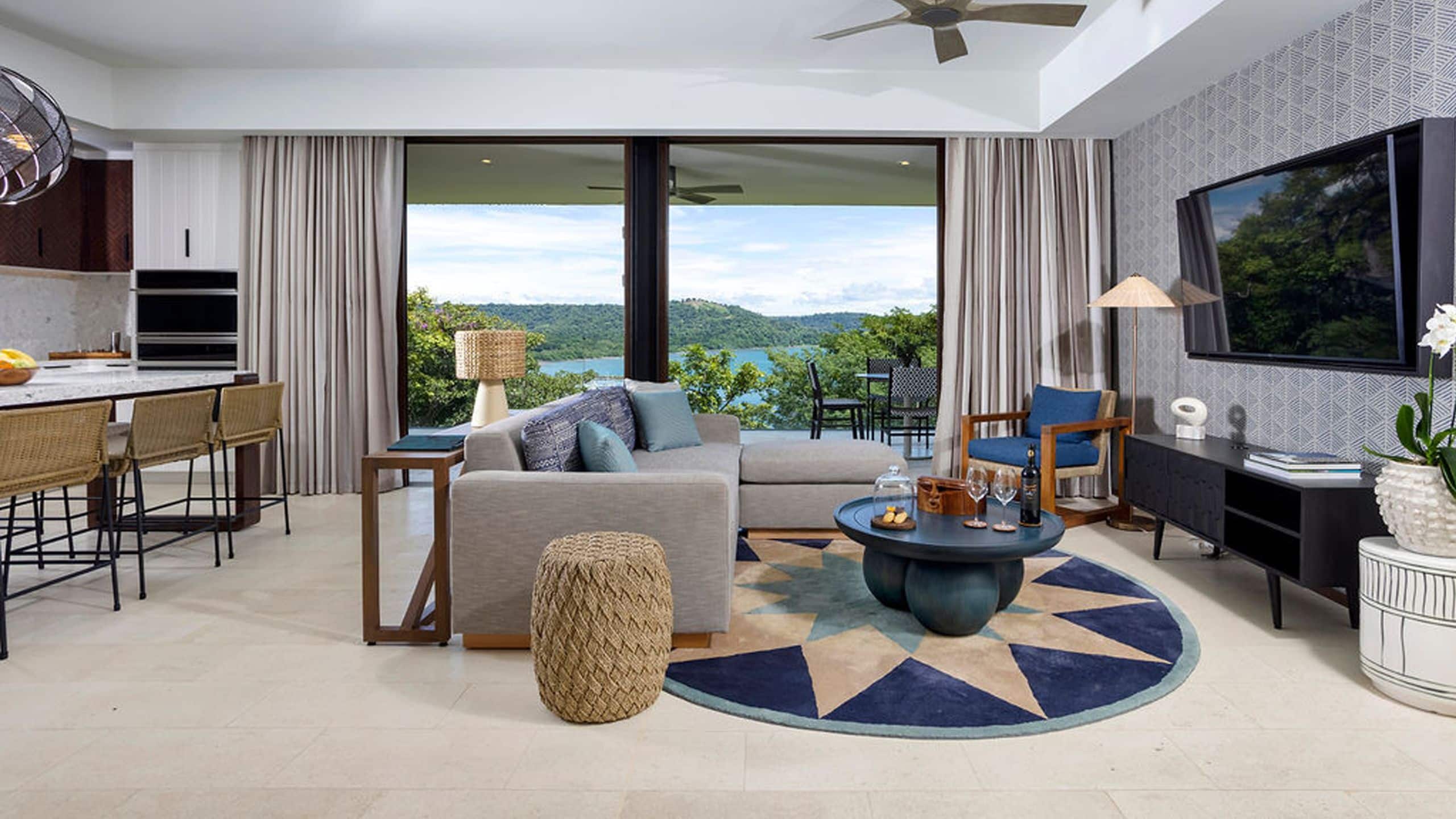 Andaz Peninsula Papagayo Resort, Costa Rica Two Bed Penth Living