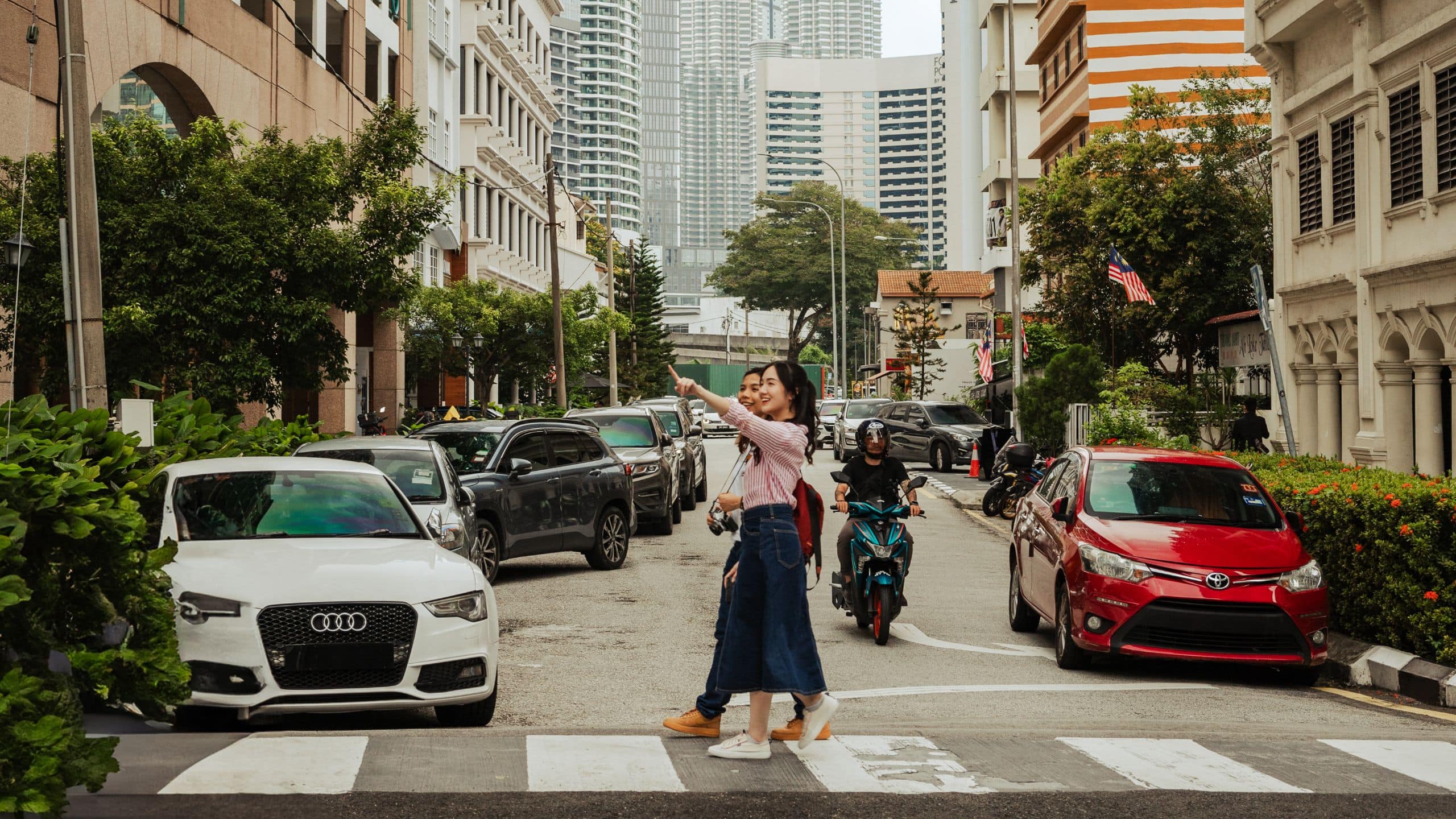 Hyatt Centric City Centre Kuala Lumpur Walking Down The Row