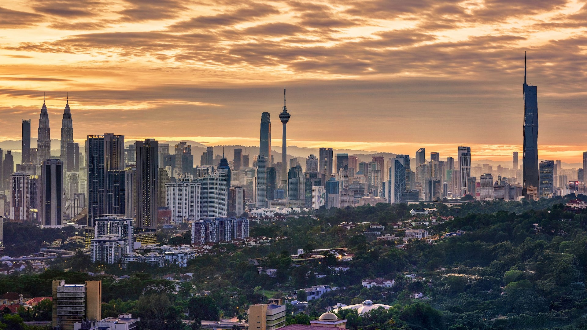 Hyatt Regency Kuala Lumpur Metropolis Hotel Cityscape
