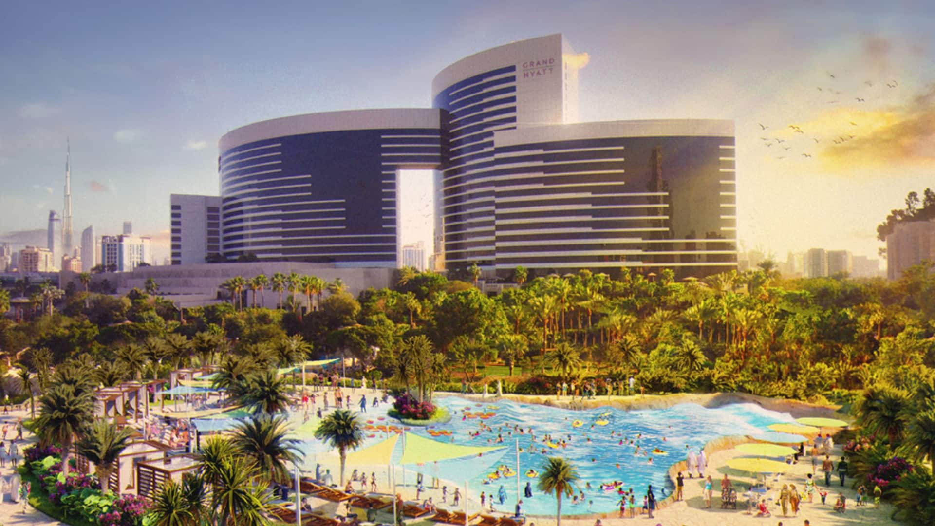 Grand Hyatt Dubai Waterpark Wide