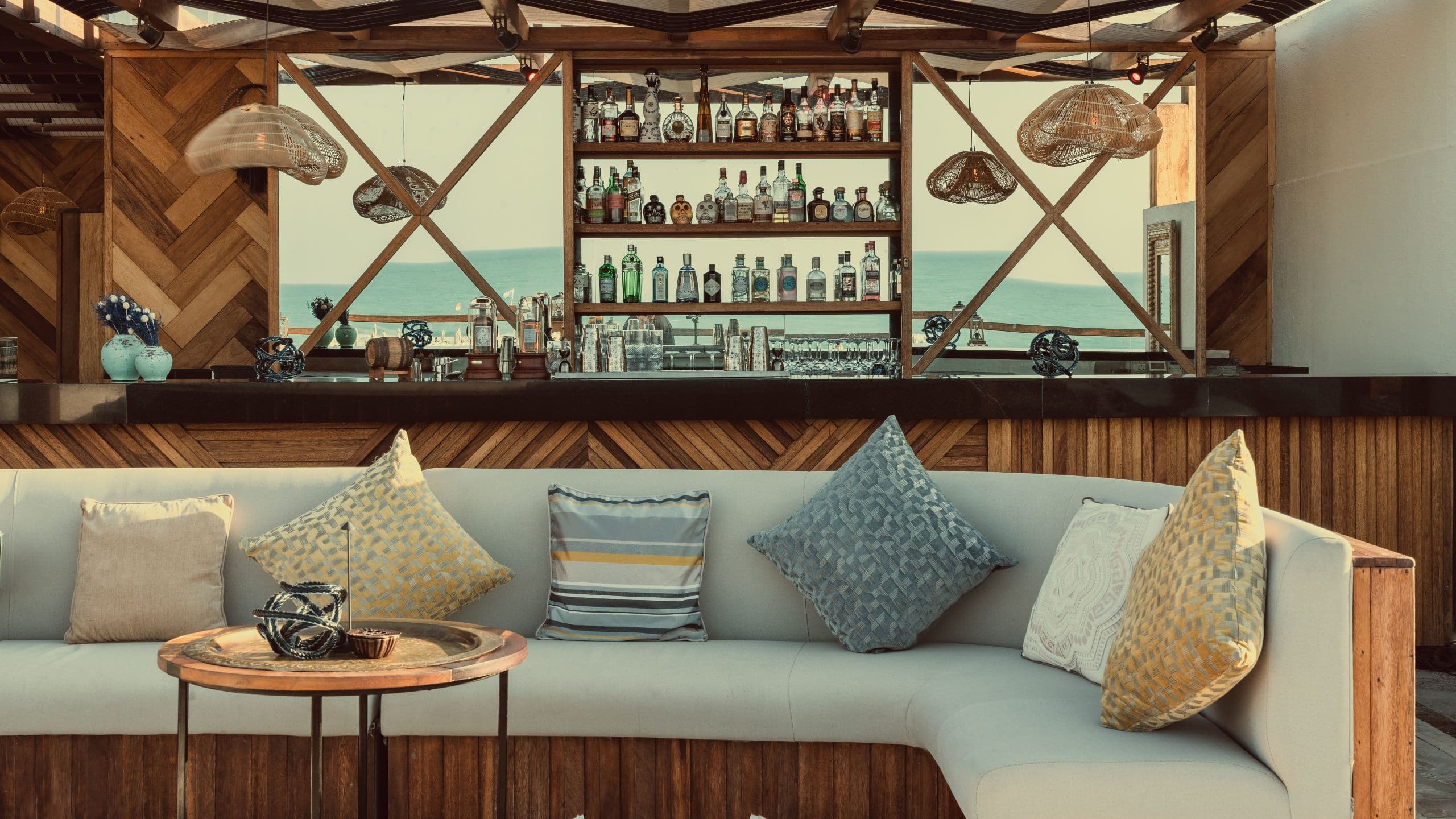 Park Hyatt Abu Dhabi Hotel and Villas Shala Bar Setup