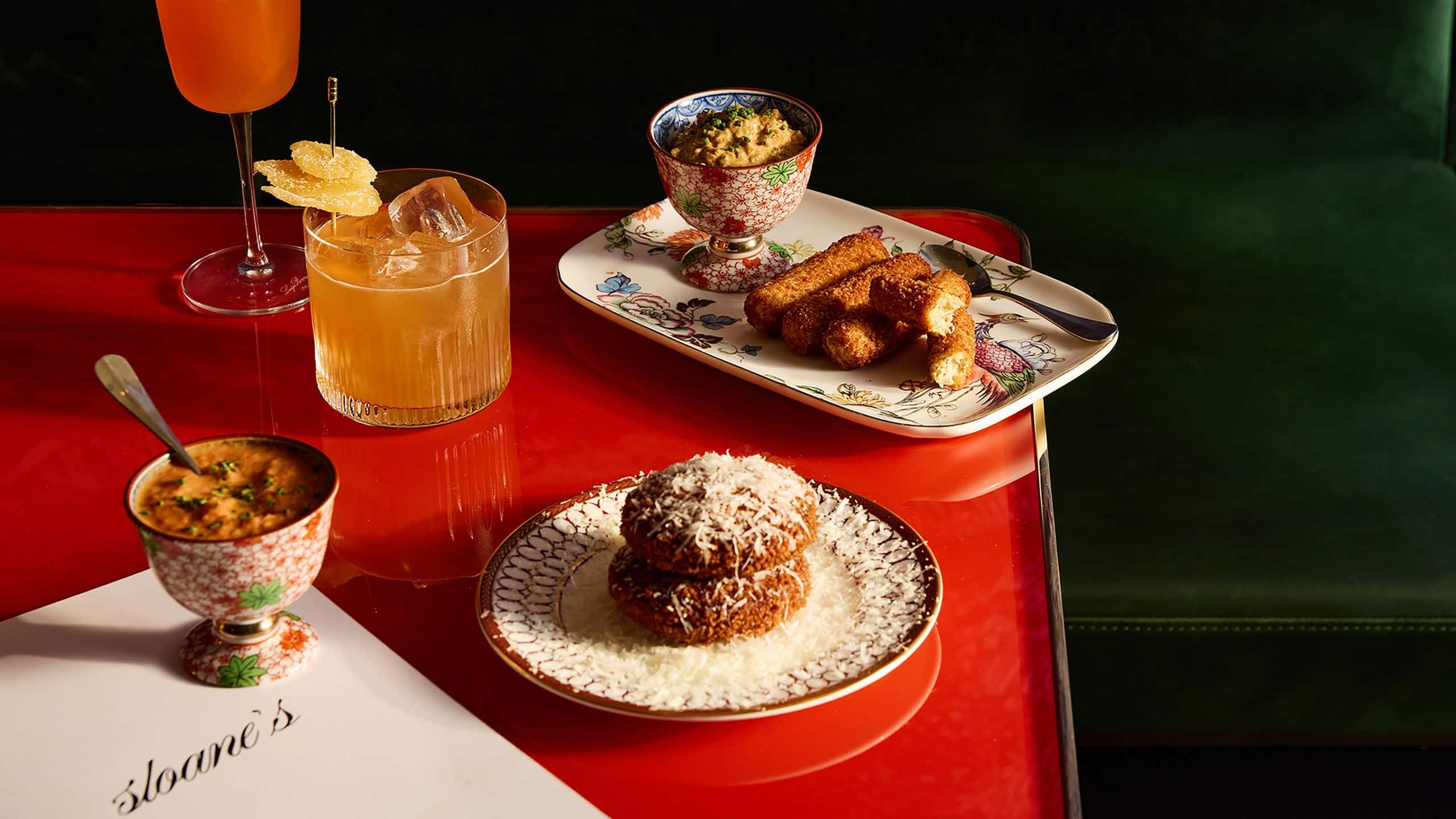 The Manner Sloanes Menu And Table Setting