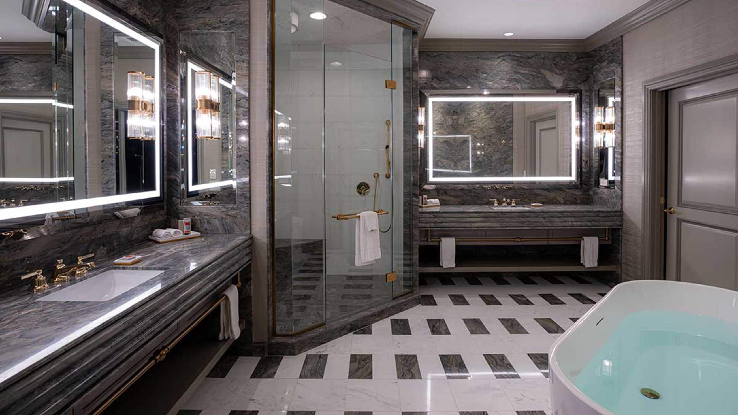 2 of 4 The Venetian Newly Remodeled Grand One Bedroom City View Vanity