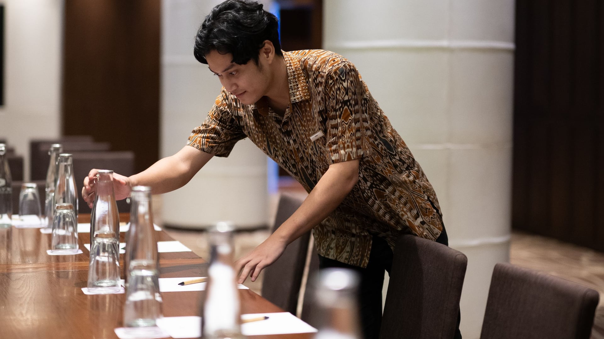 1 of 1 Hyatt Regency Kinabalu Banquet Colleague In Action