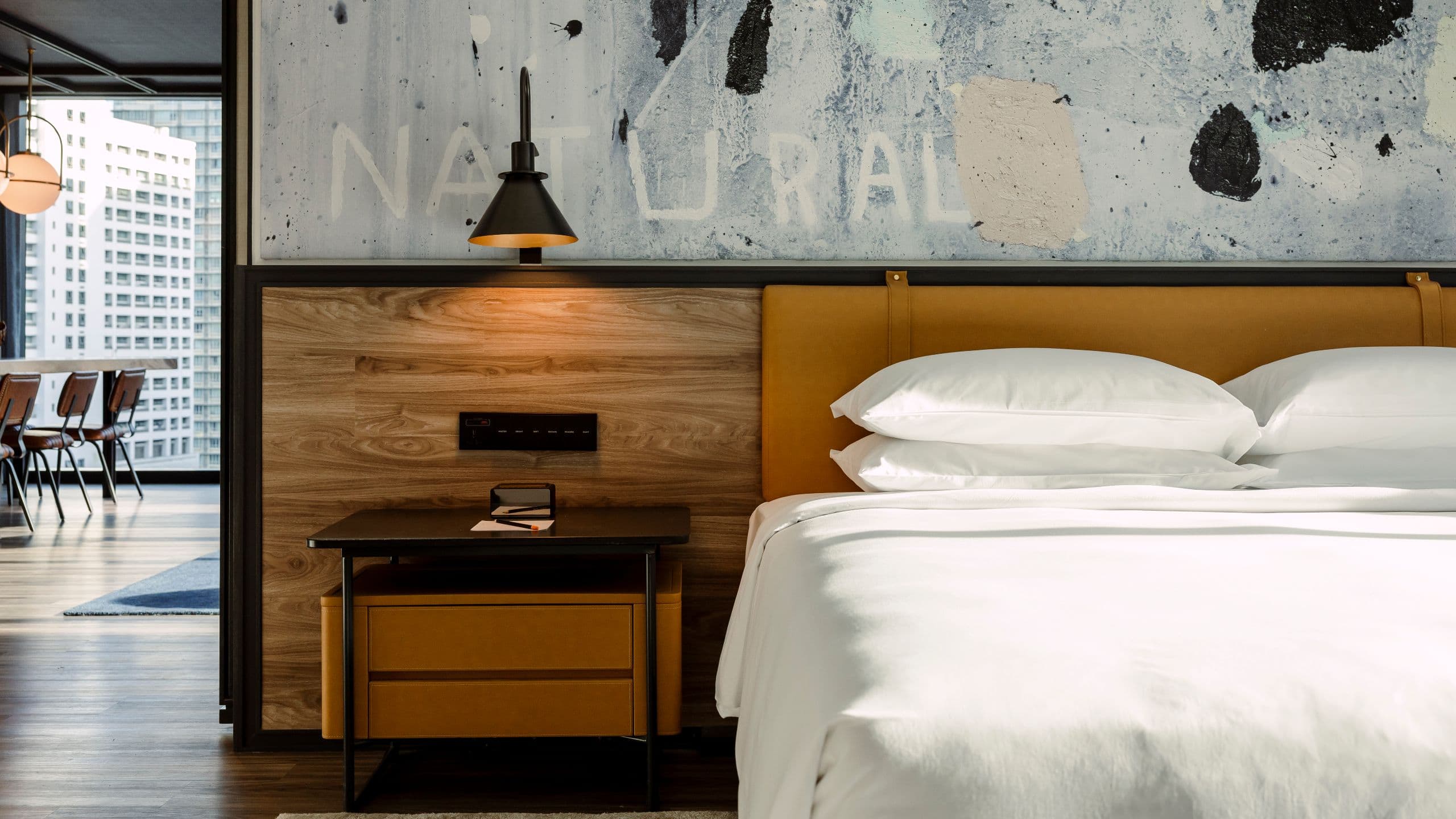 Hyatt Centric City Centre Kuala Lumpur Suite Bed Side Table