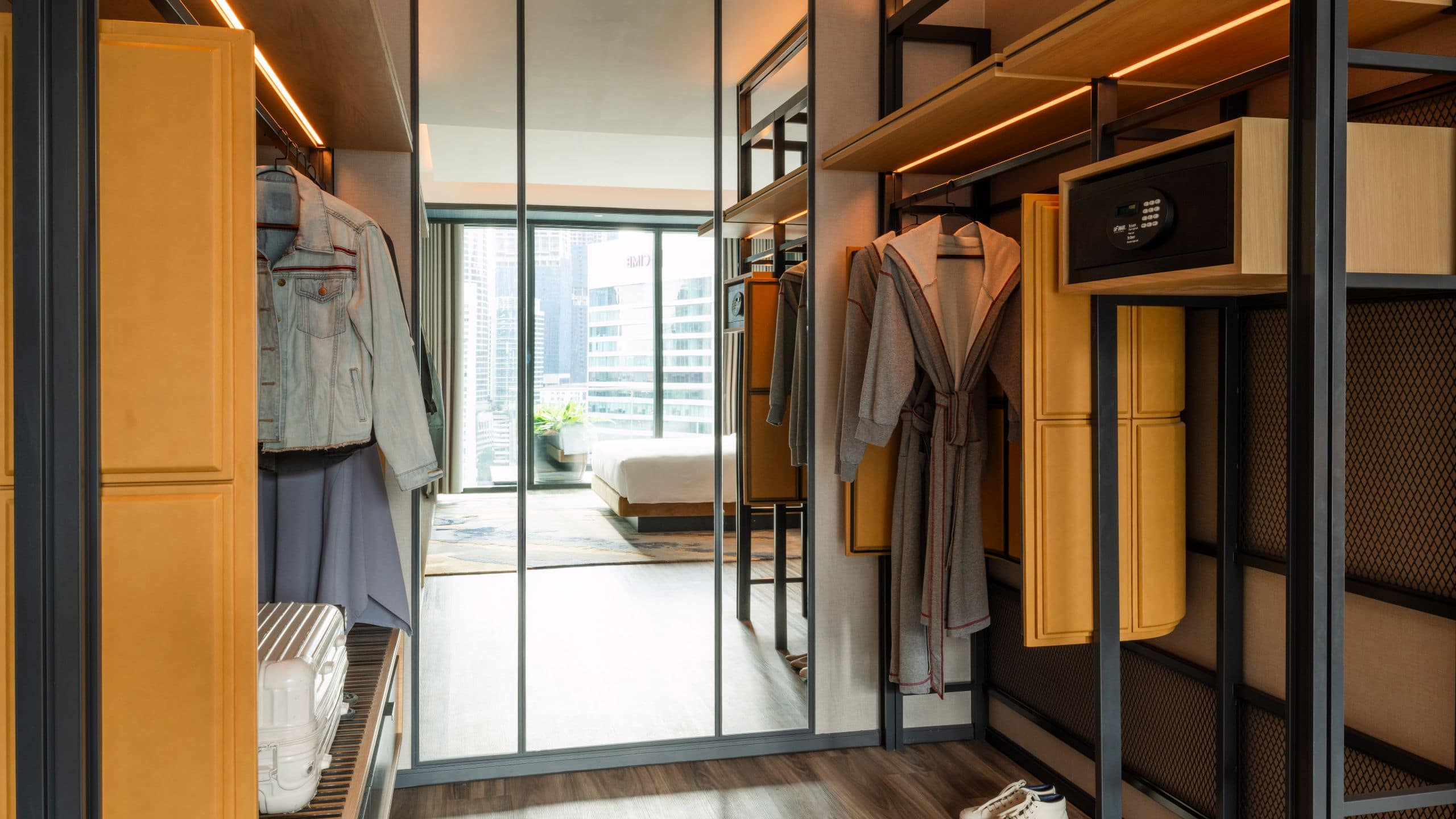 Hyatt Centric City Centre Kuala Lumpur Suite Open Closet