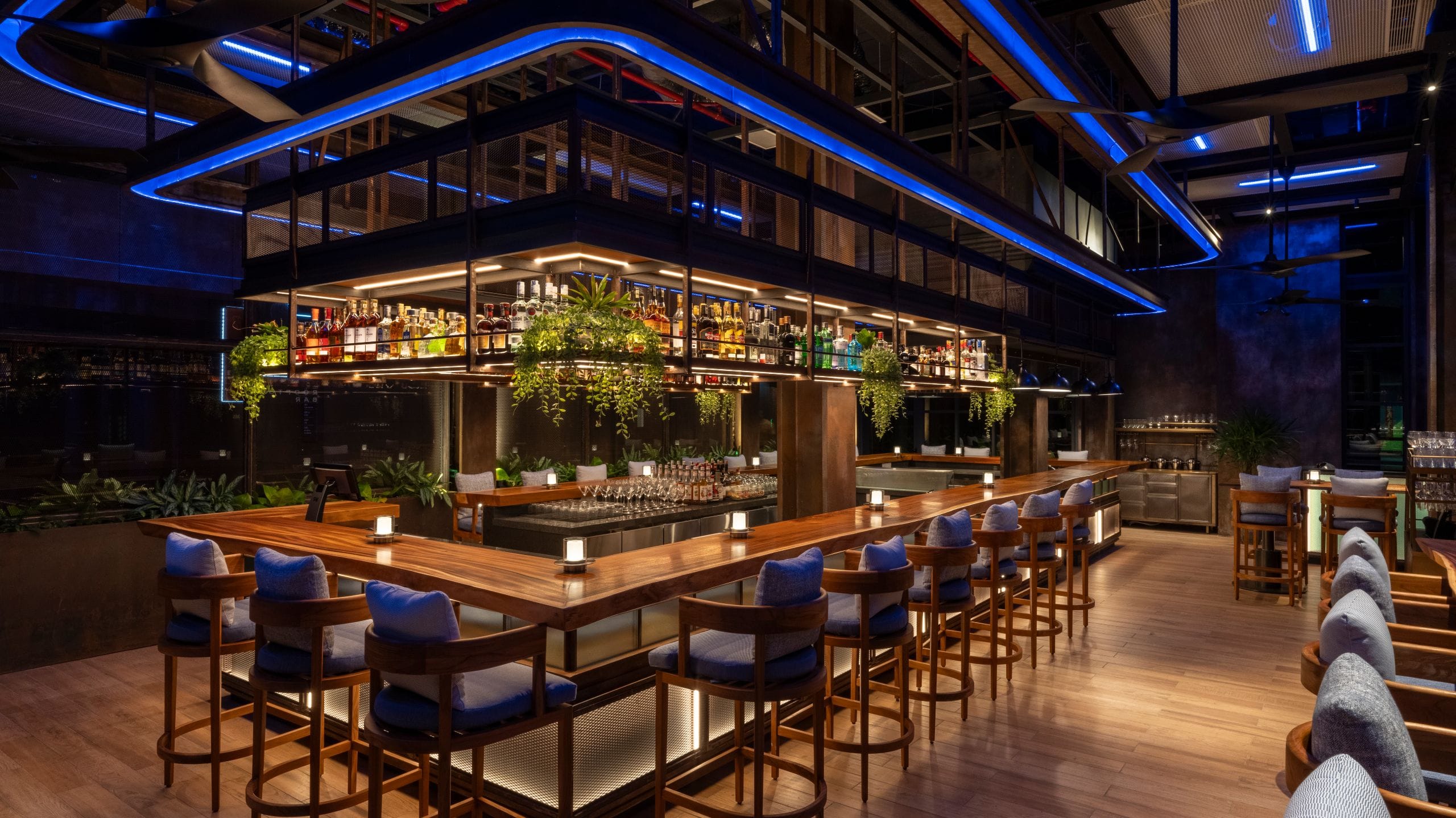 Hyatt Centric City Centre Kuala Lumpur Rooftop Bar Area