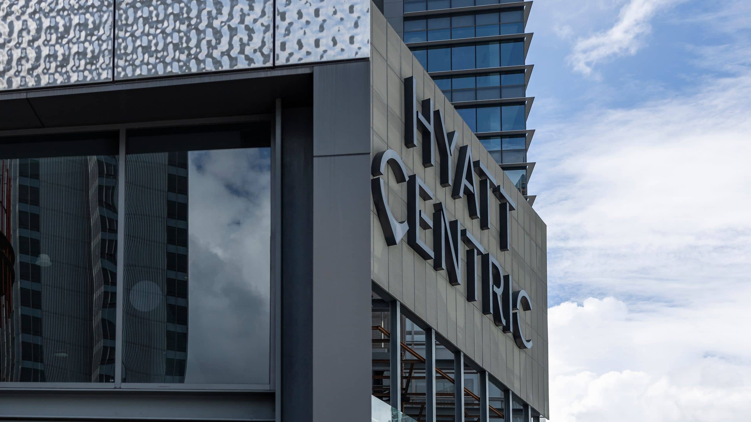 Hyatt Centric City Centre Kuala Lumpur Hotel Front Signage