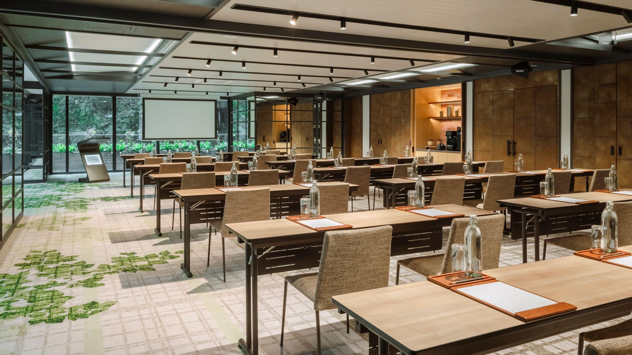 Hyatt Centric City Centre Kuala Lumpur Sunroom Classroom With Coffee Break Station