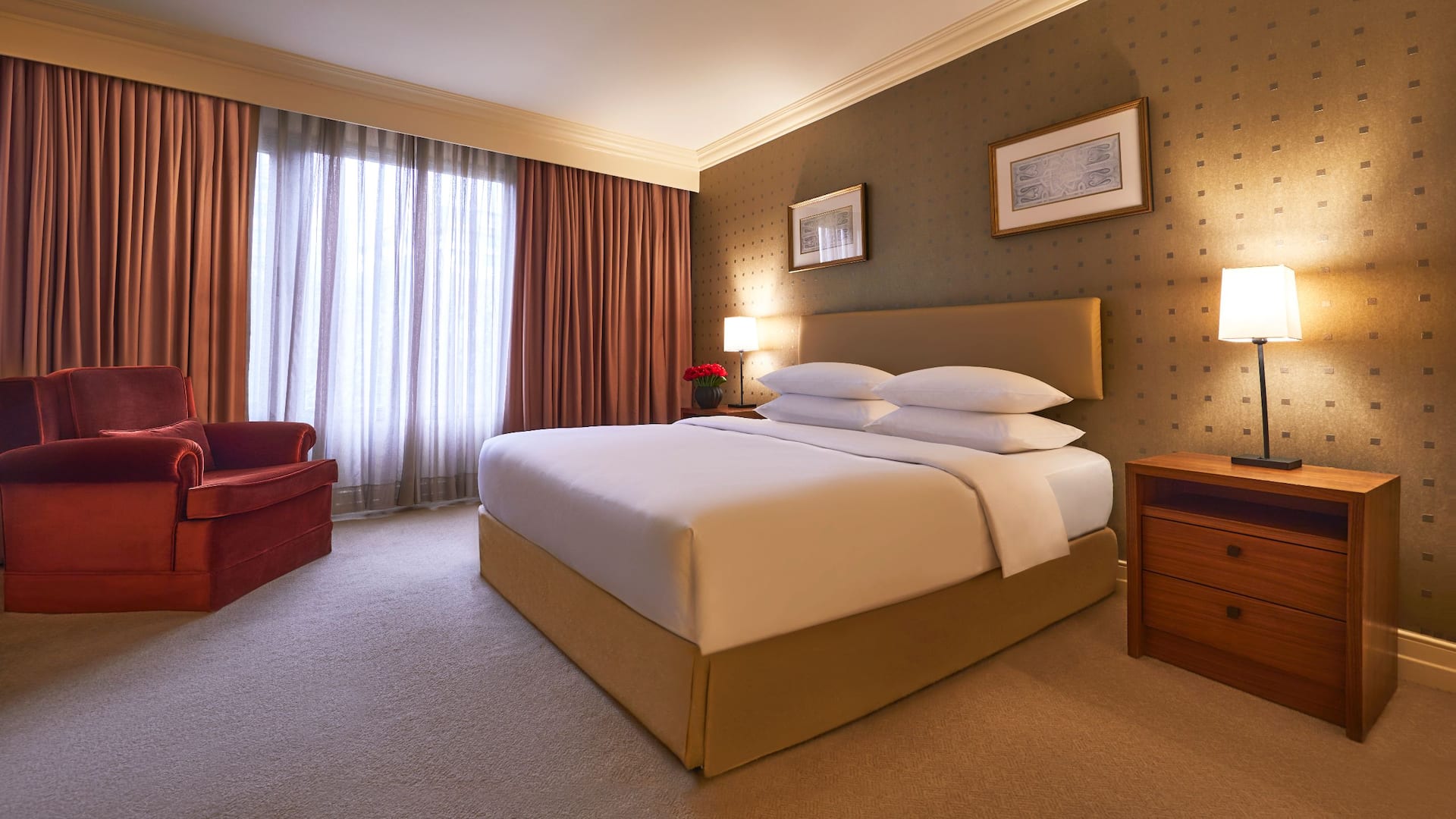 Grand Hyatt Istanbul Family Suite King Bed