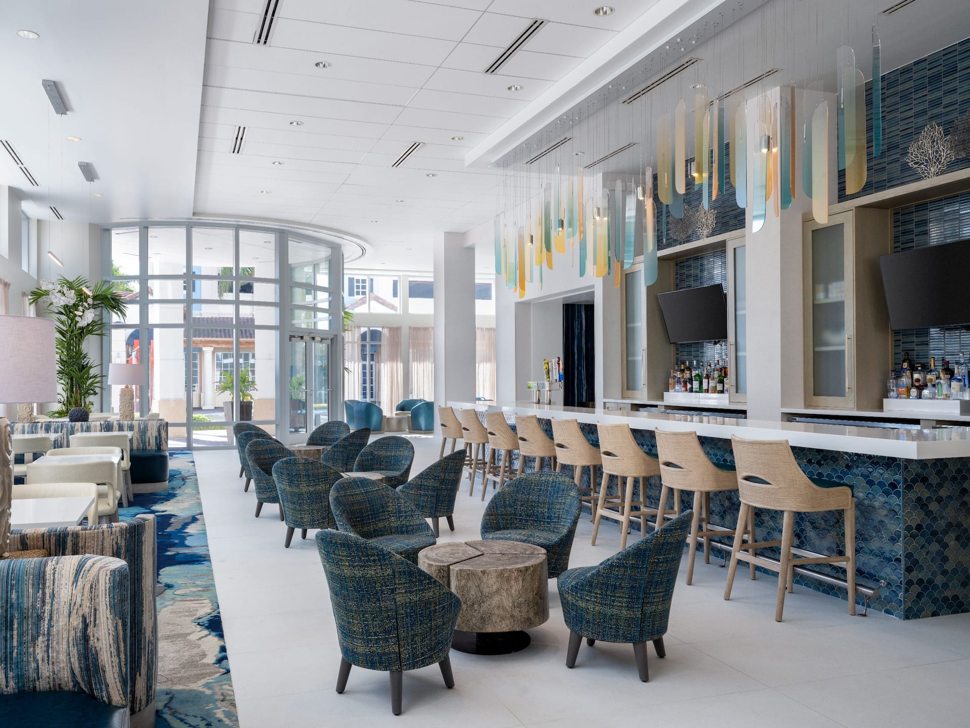 Hyatt Place Delray Beach Lobby Bar Seating