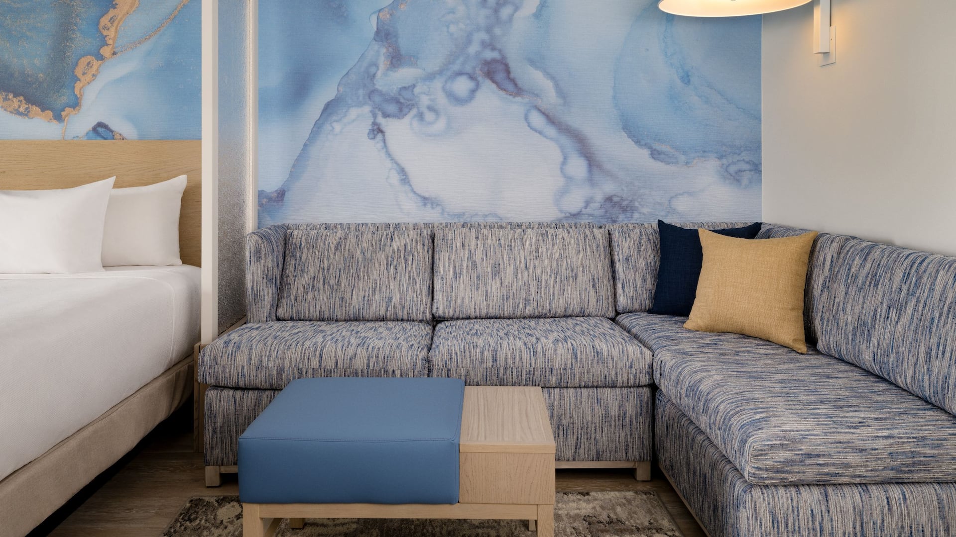第 4，共 5 Hyatt Place Delray Beach Double Queen Sectional
