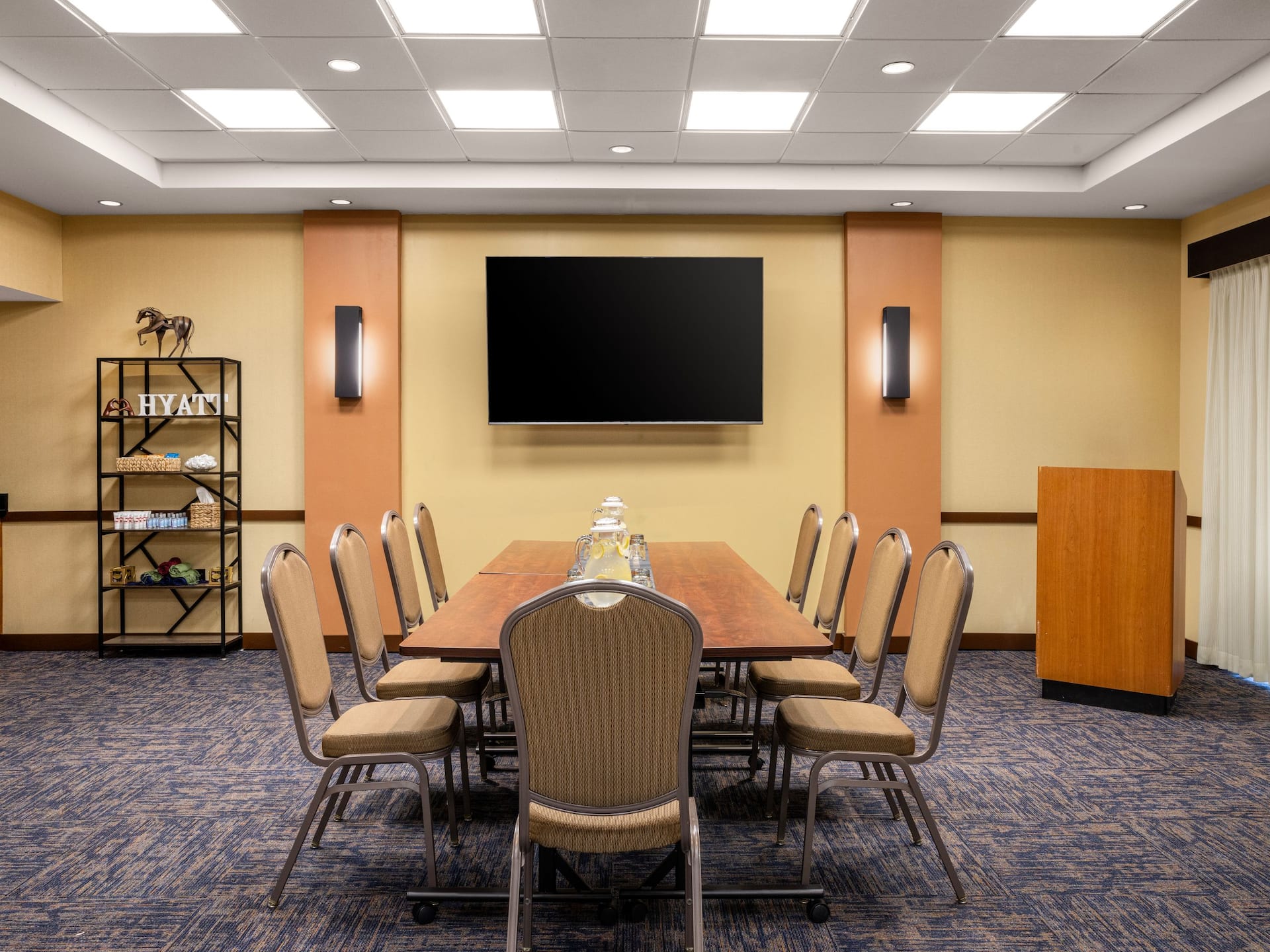 Hyatt Place Memphis/Germantown Meeting Room Boardroom Setup