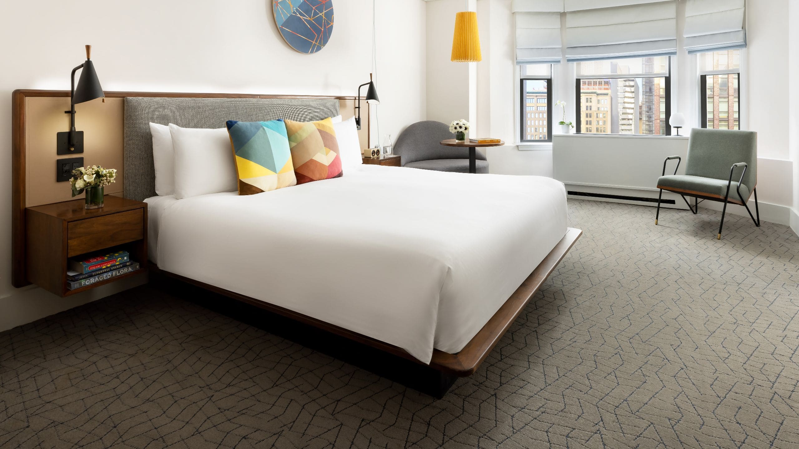 Hotel Seville NoMad King Deluxe Bedroom Daytime View
