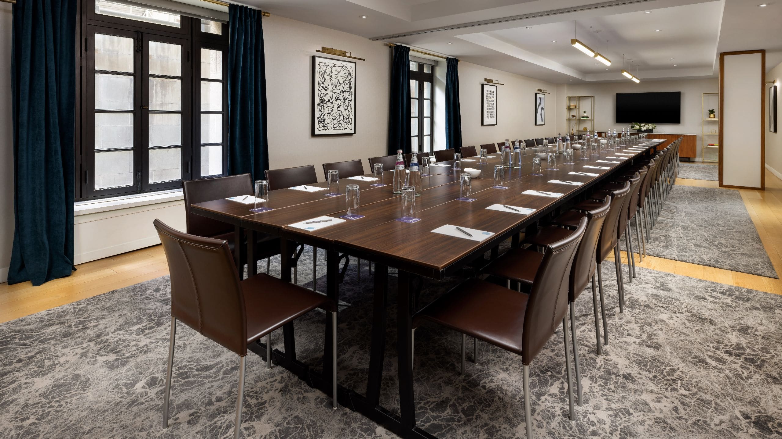 Hotel Seville NoMad Meeting Room Conference Table