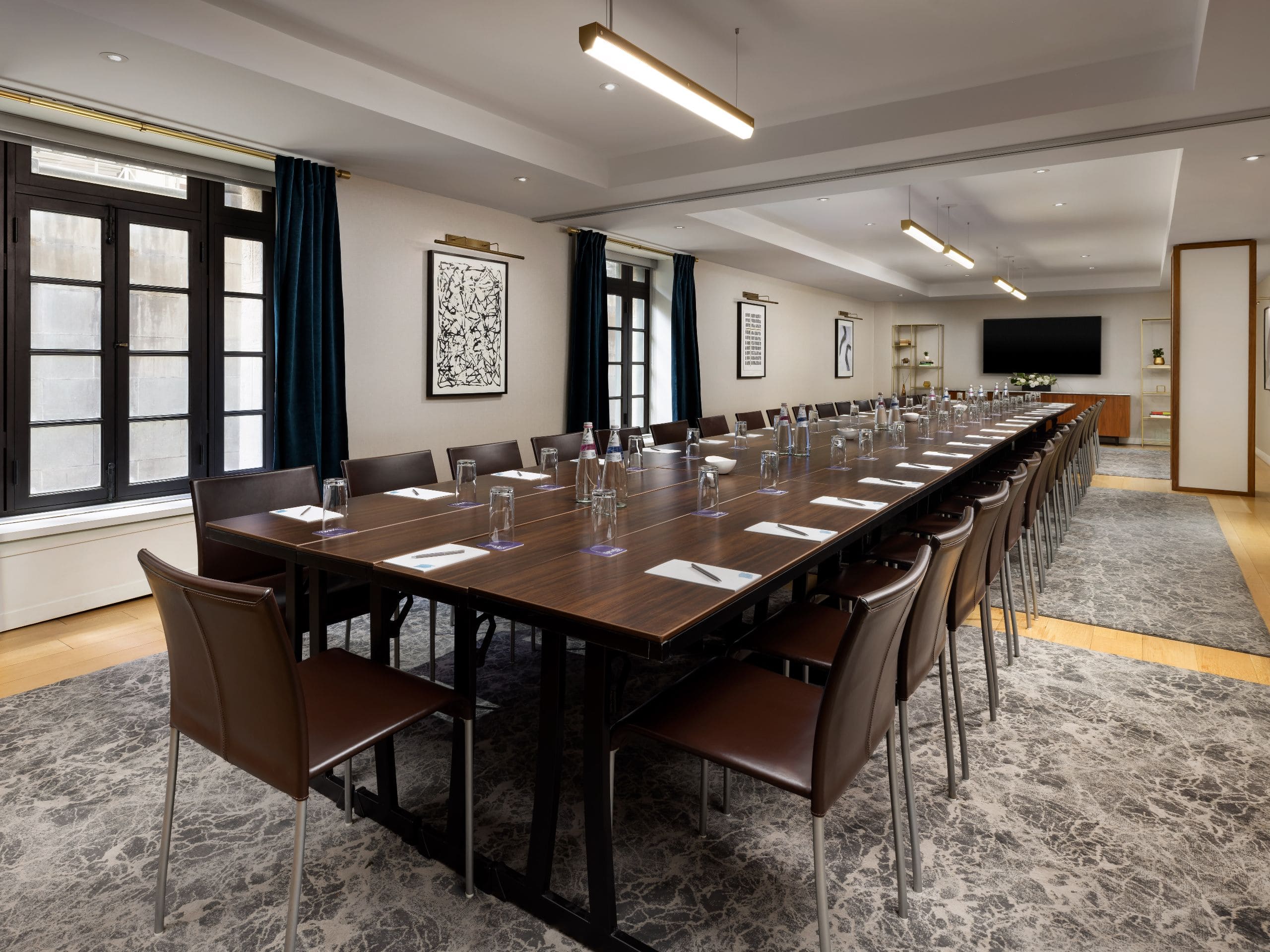 Hotel Seville NoMad Meeting Room Conference Table