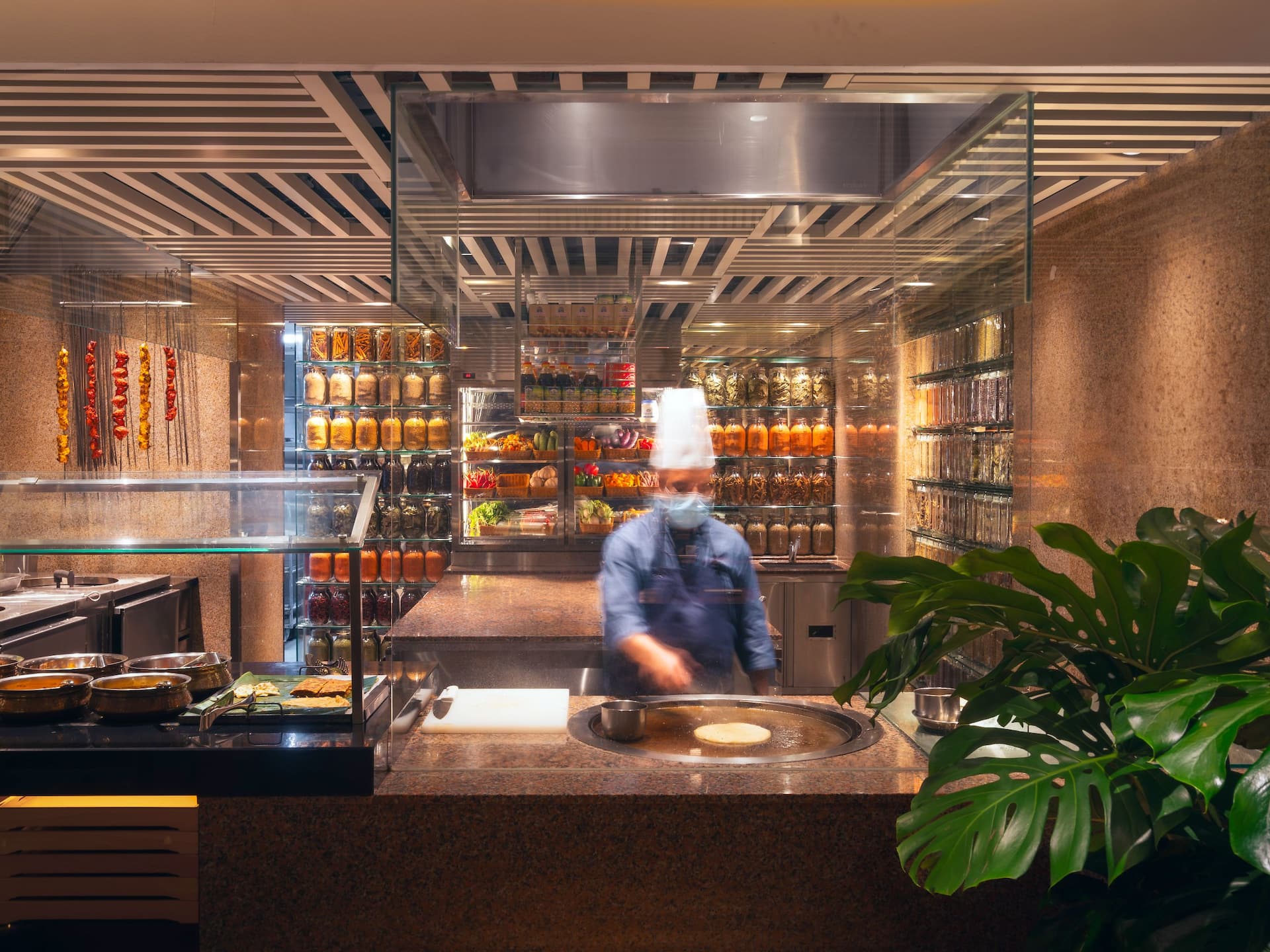 Grand Hyatt Singapore Straitskitchen Show Kitchen