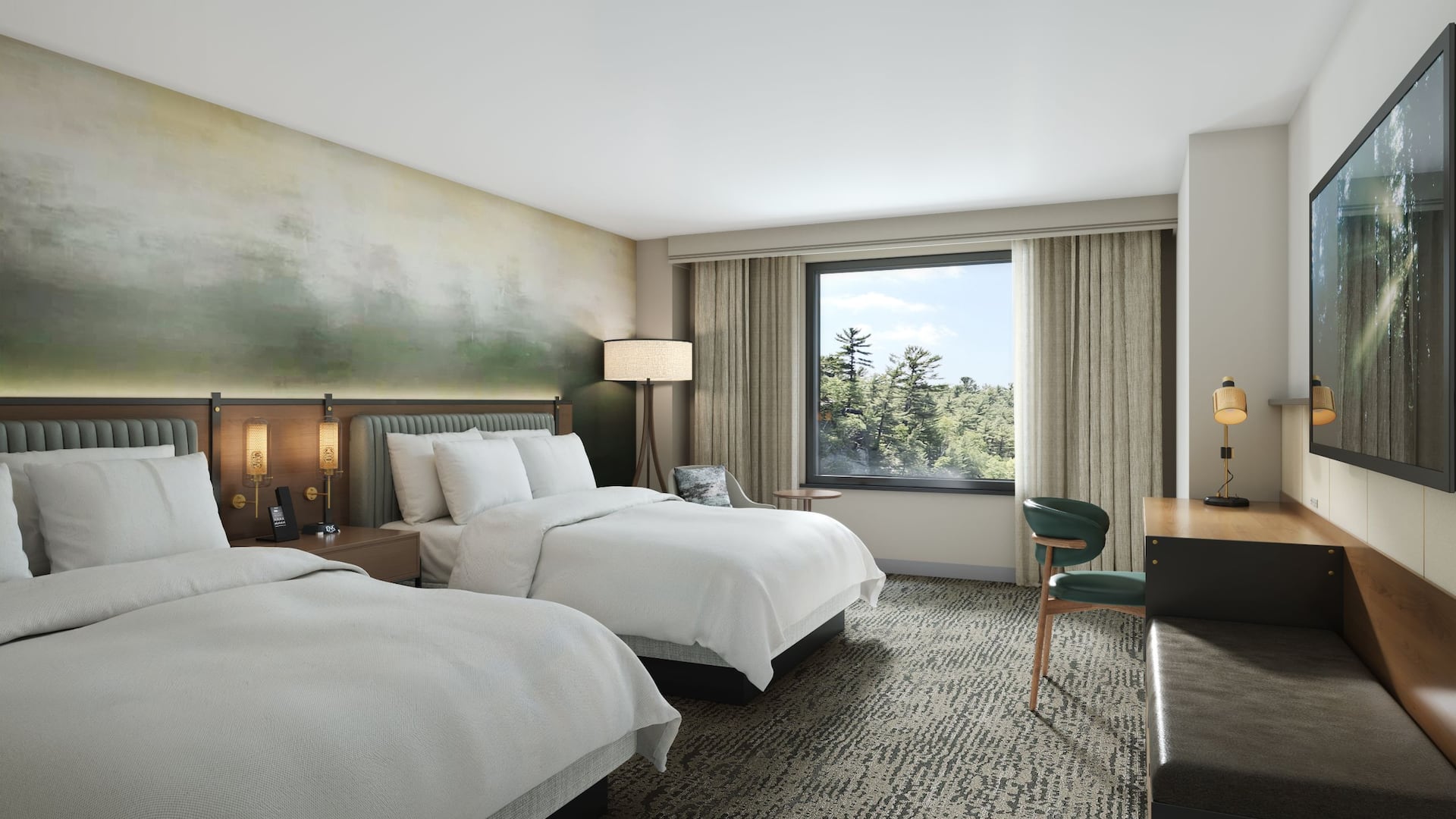 3 de 5 Hyatt Regency Reston Two Queen Guestroom