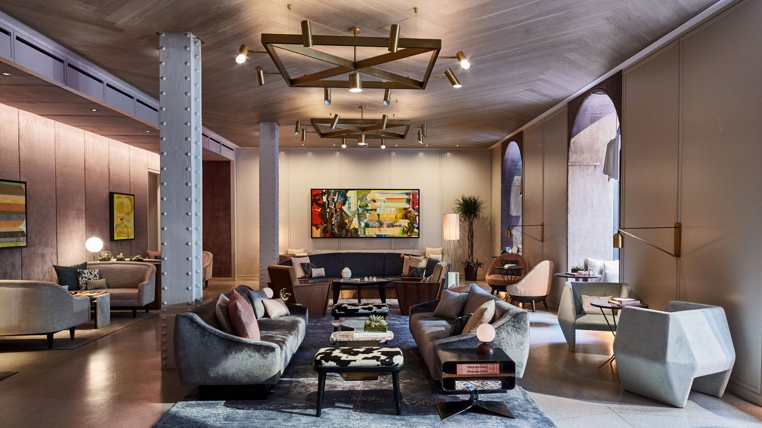 Hotel Seville NoMad Lobby Seating Overview