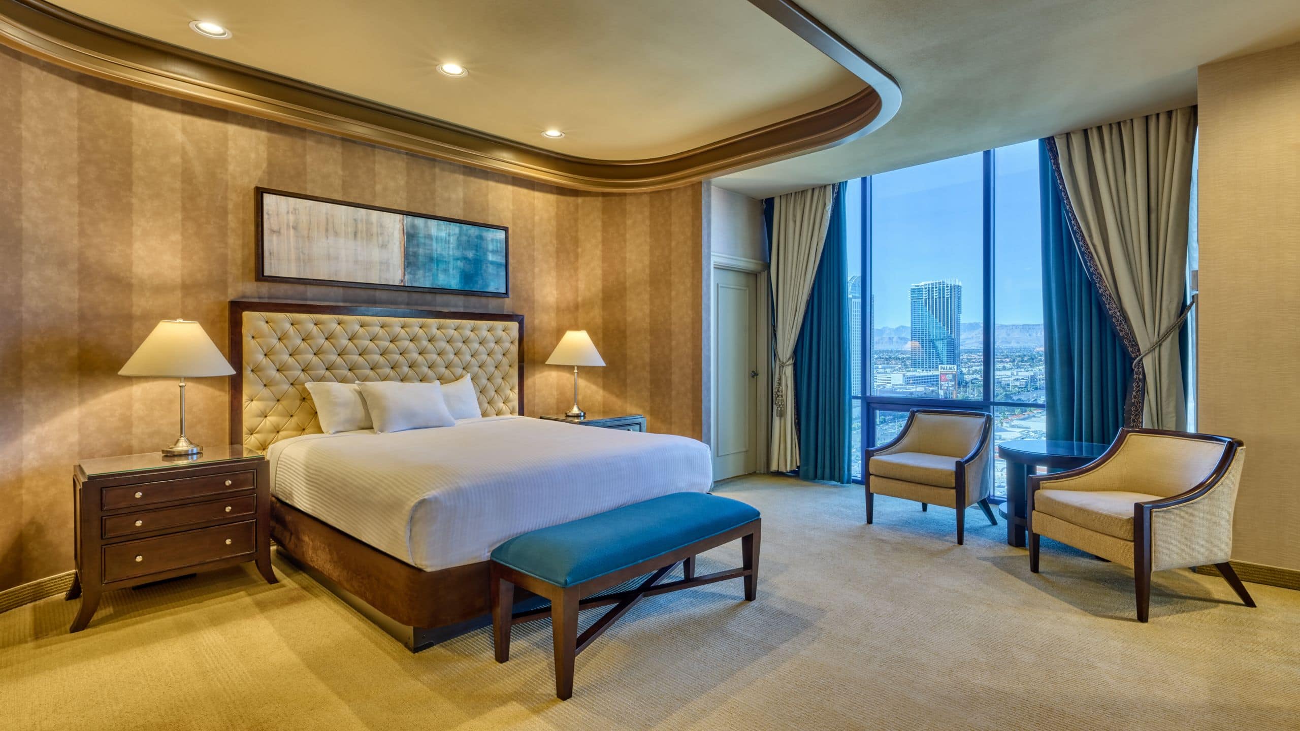Rio Hotel and Casino Ipanema Penthouse Bedroom