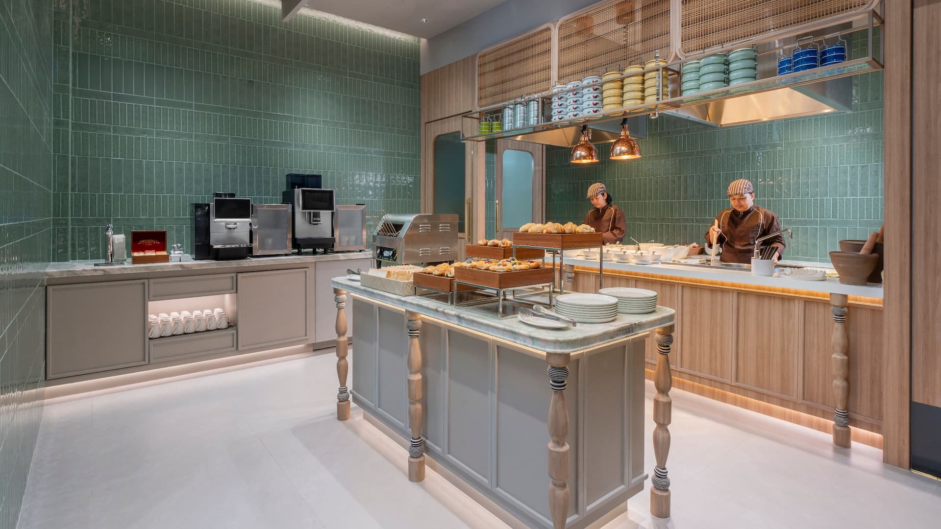Hyatt Place Bangkok Sukhumvit 1 Chefs Breakfast Live Station