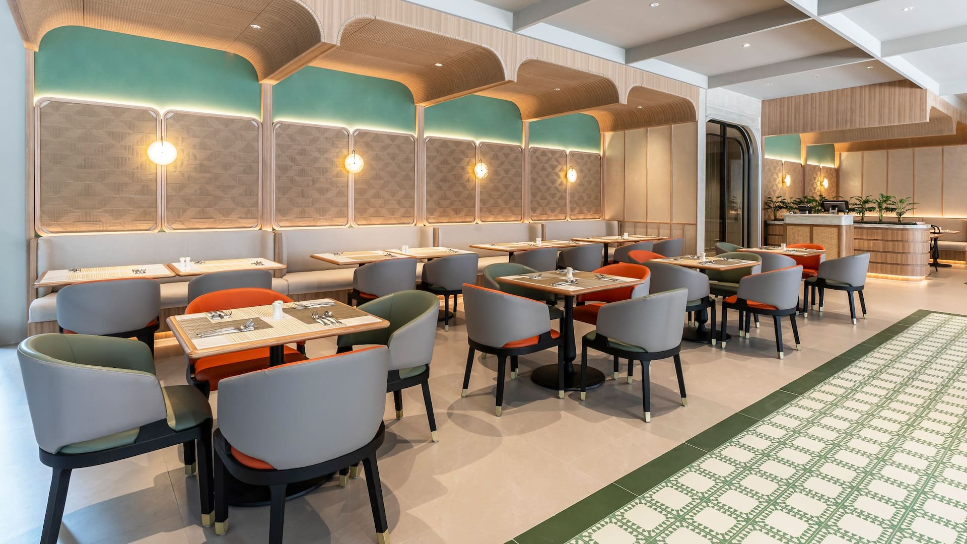 Hyatt Place Bangkok Sukhumvit 1 One Nine Four Seven Kitchen Seats