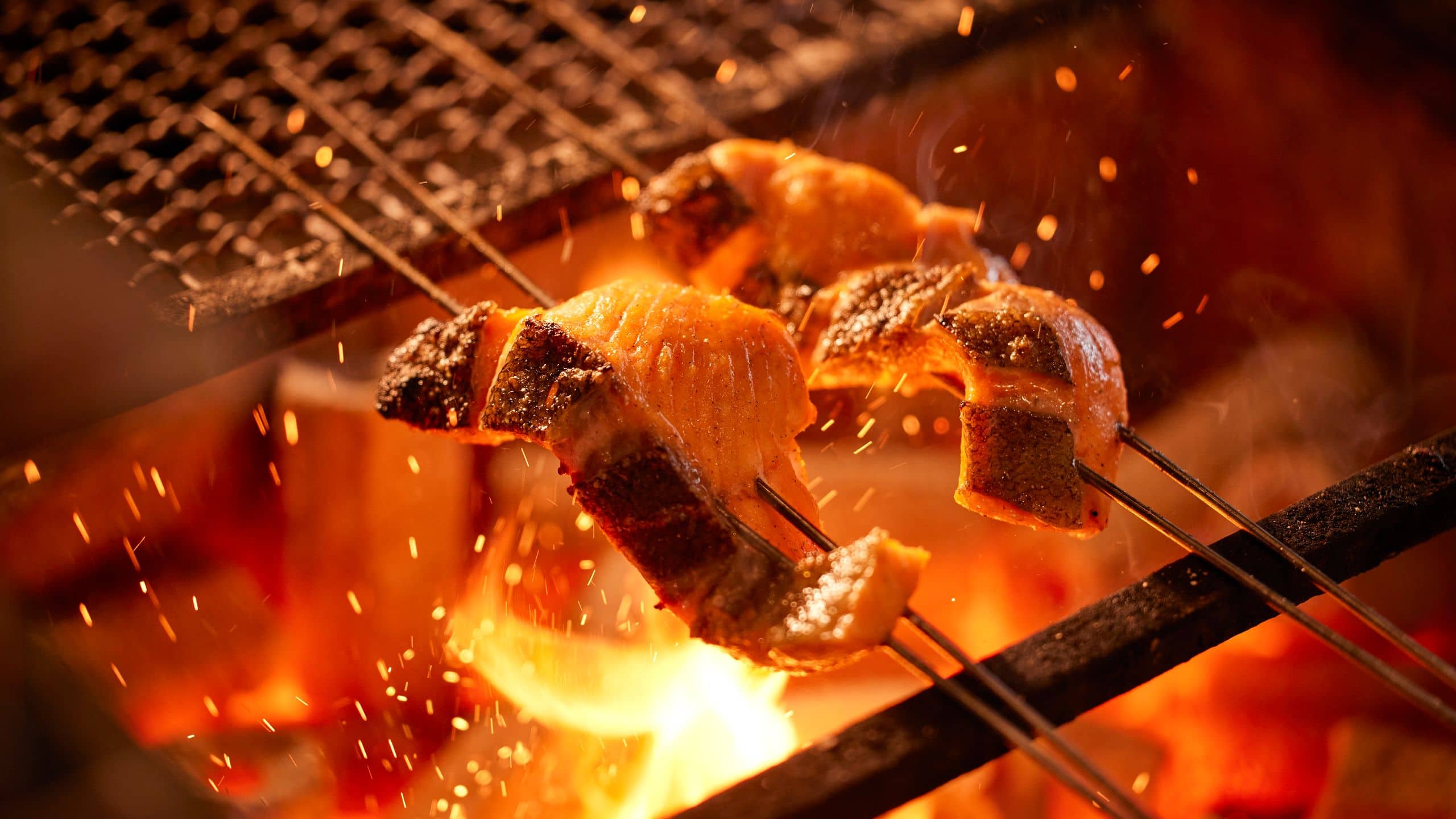 The Unbound Collection by Hyatt FSWUB Pxxxx Robata Oyama Atlantic Salmon Fire