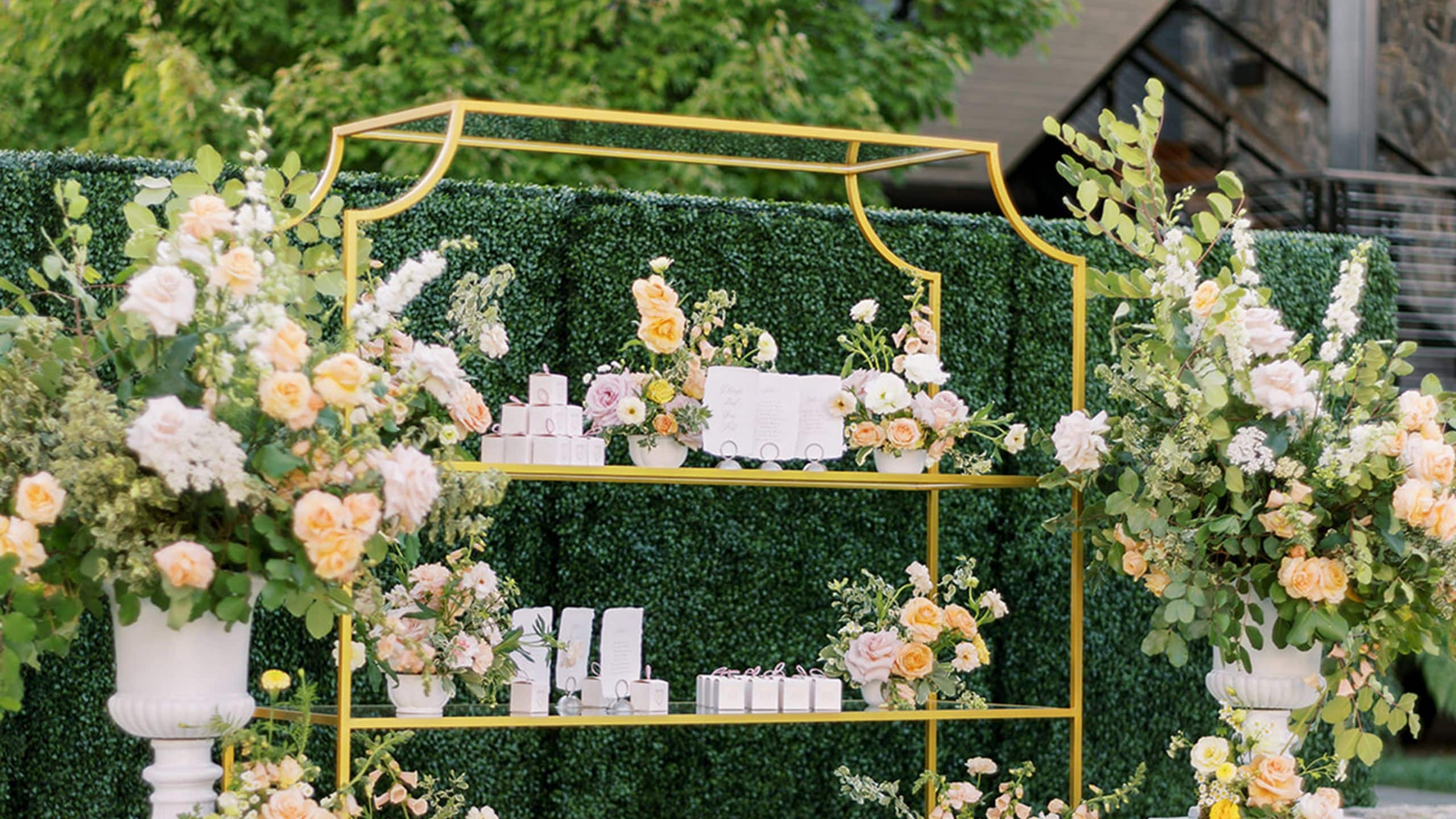 Alila Napa Valley Wedding Ceremony Details