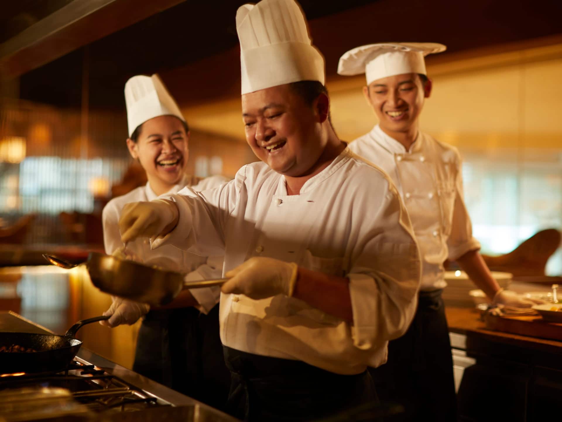 GlobalWorld of Hyatt Chef Group Smiling