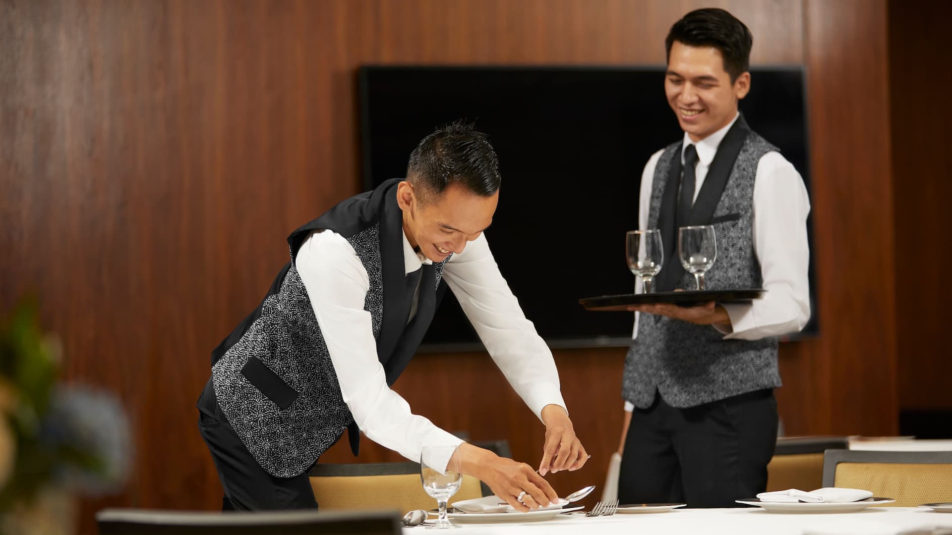 1 of 1 GlobalWorld of Hyatt Banquet Setup