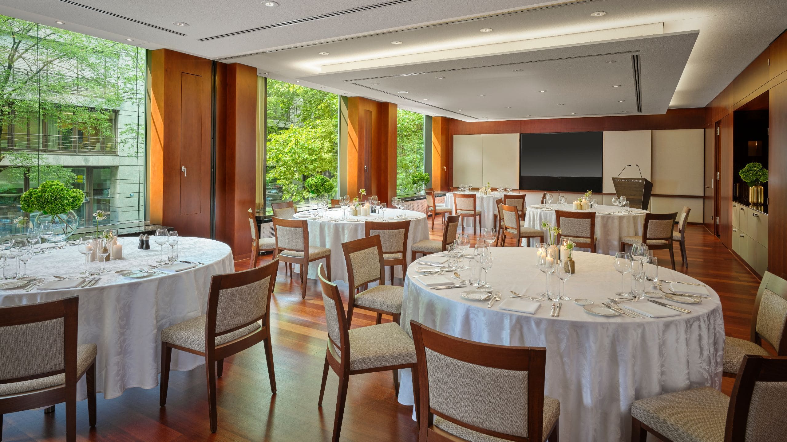 Park Hyatt Zurich Banquet Room