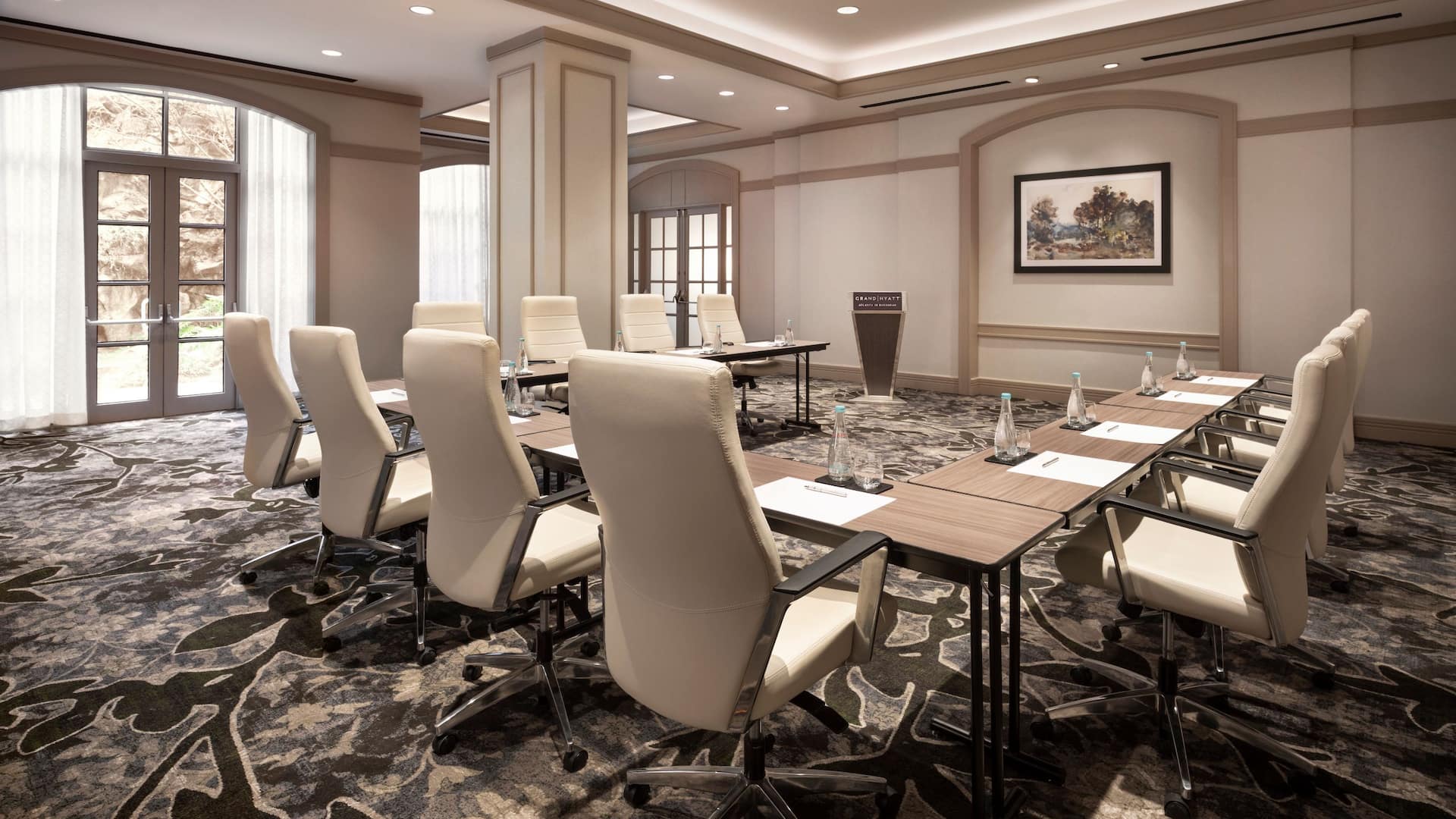 Grand Hyatt Atlanta in Buckhead Cascade Setup