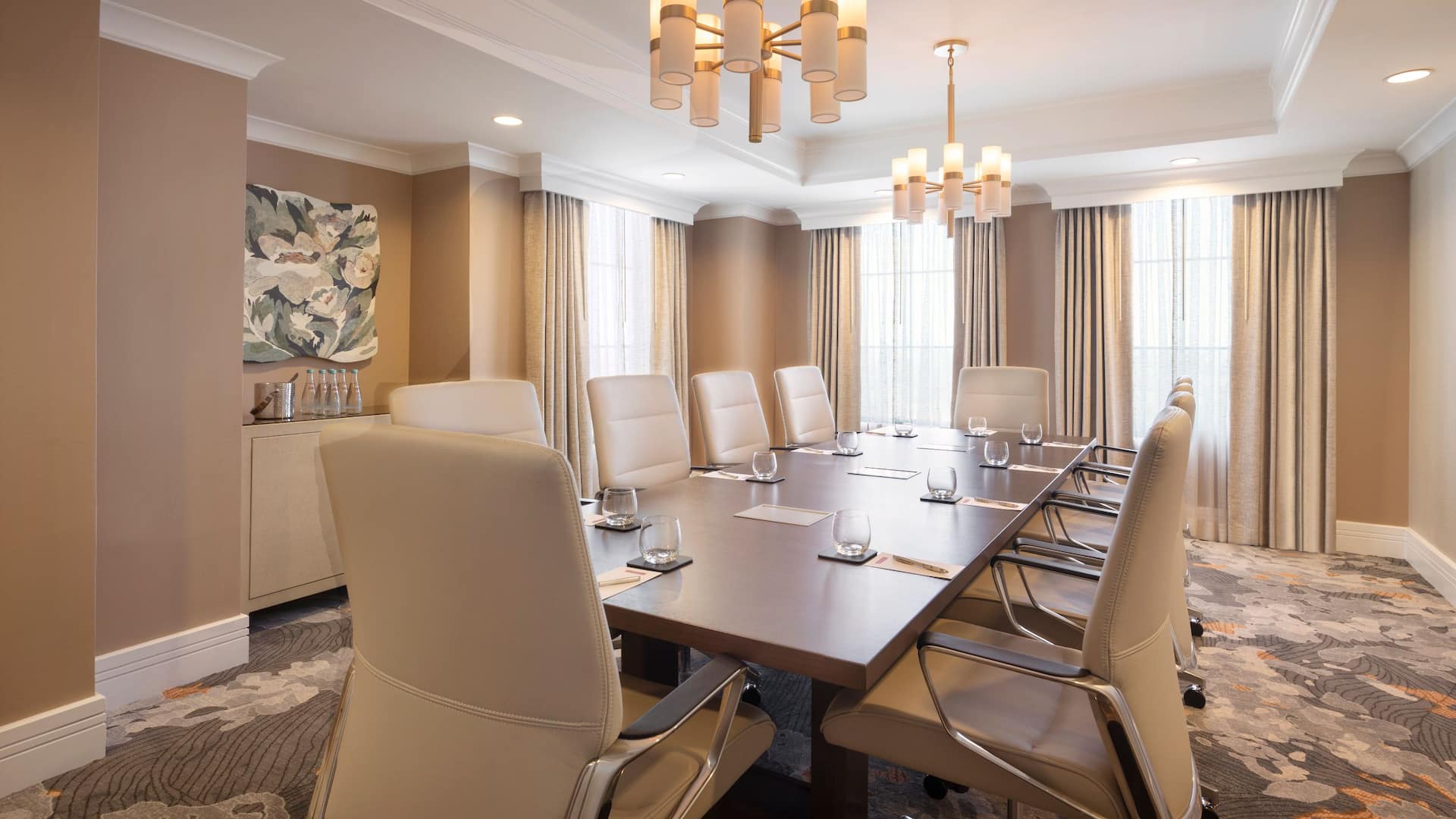 Grand Hyatt Atlanta in Buckhead Grand Boardroom Setup