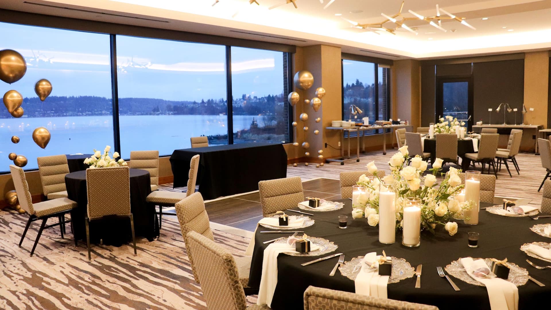 3 of 4 Hyatt Regency Lake Washington at Seattle's Southport Seattle Meeting Space Social Set