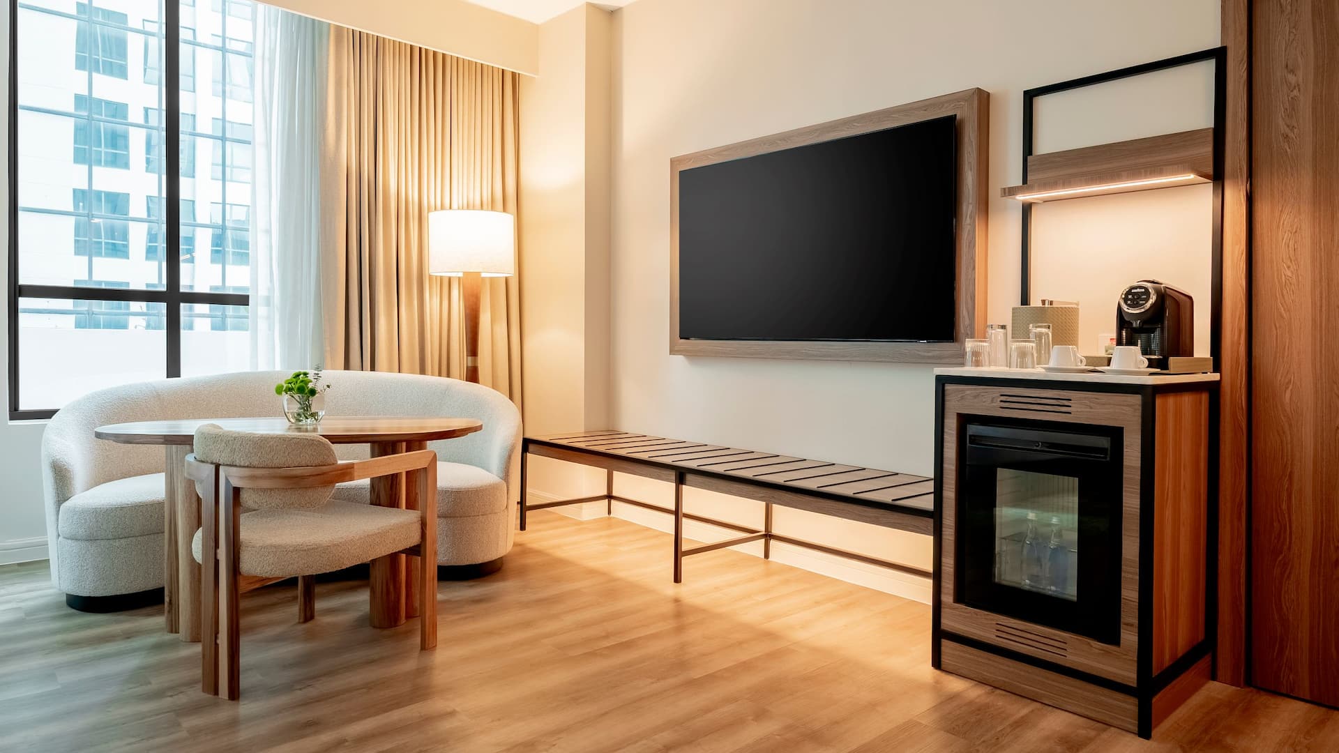 Hyatt Regency Panama City Sofa Guestroom Minibar