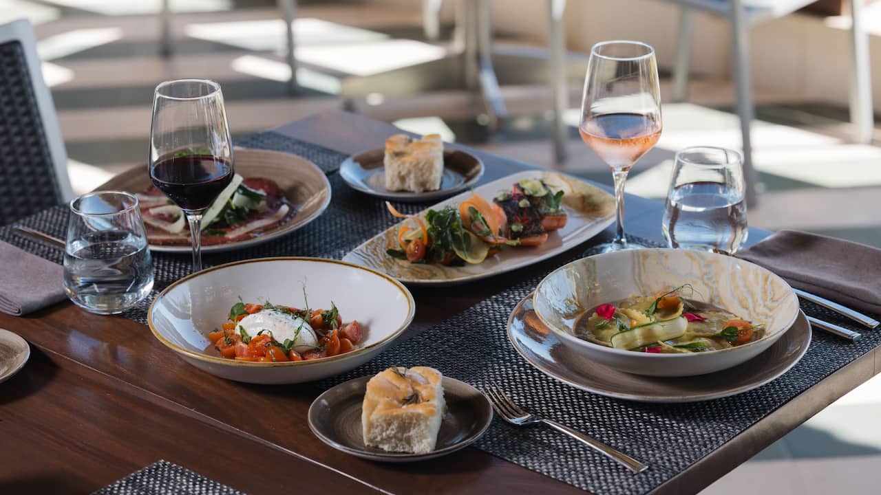 Farina E Olio Restaurant Food
