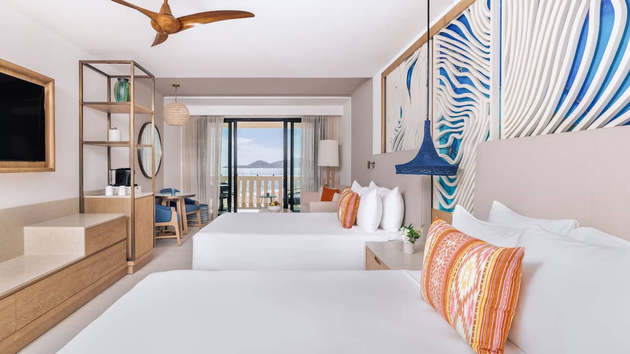 Deluxe Ocean View Double Beds