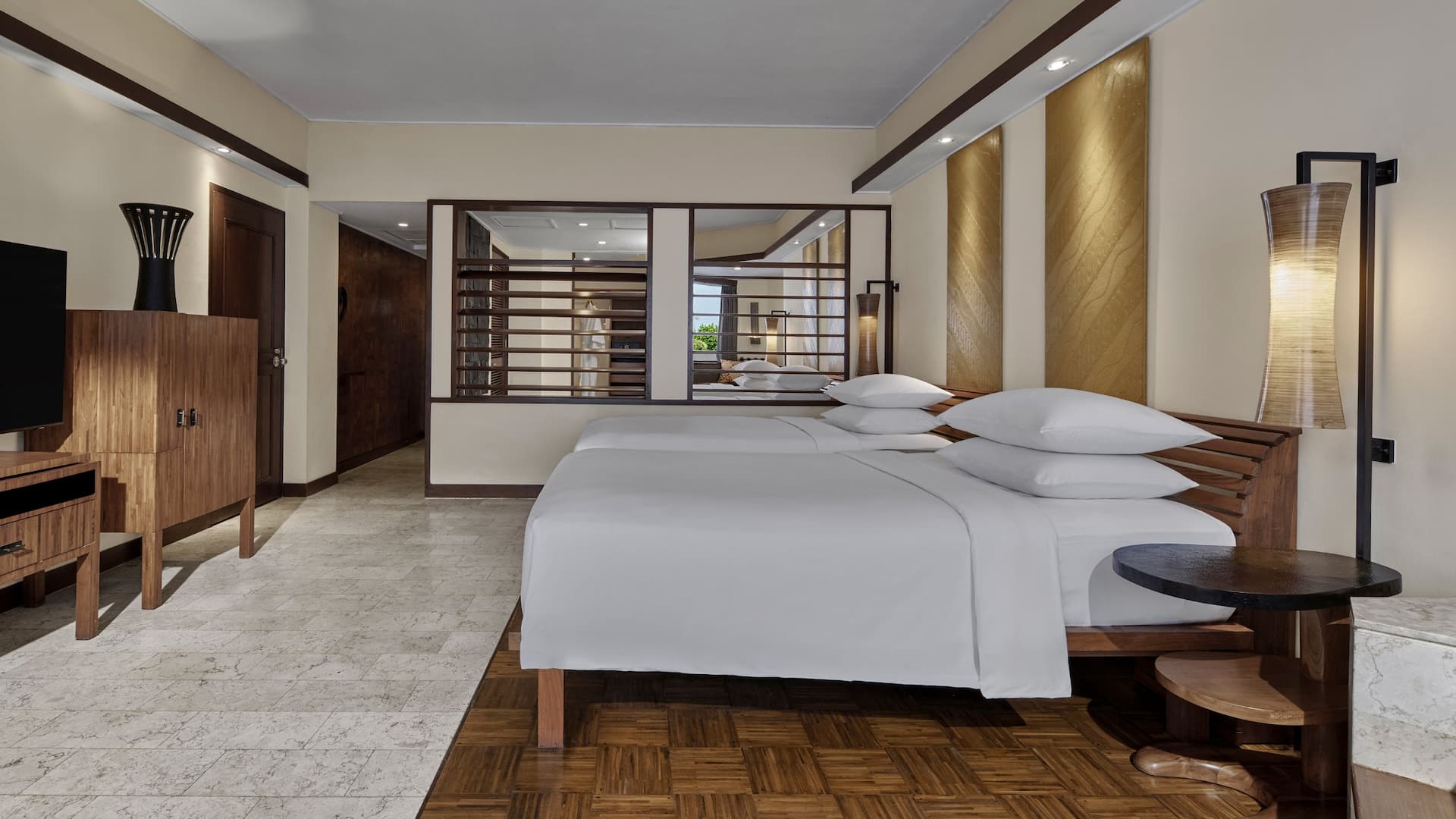 2 de 4 Grand Hyatt Bali Twin Ocean View Bedroom Setup