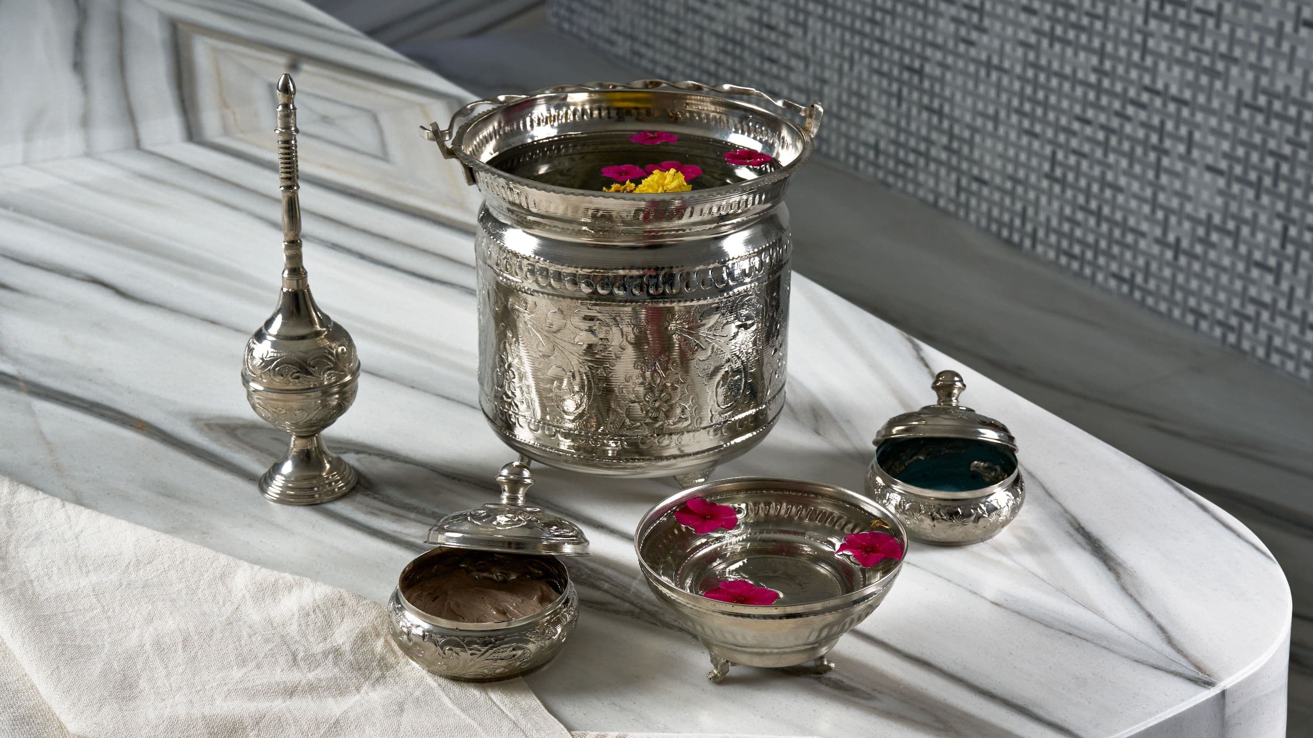 Andaz Doha Alara Spa Hammam Amenities