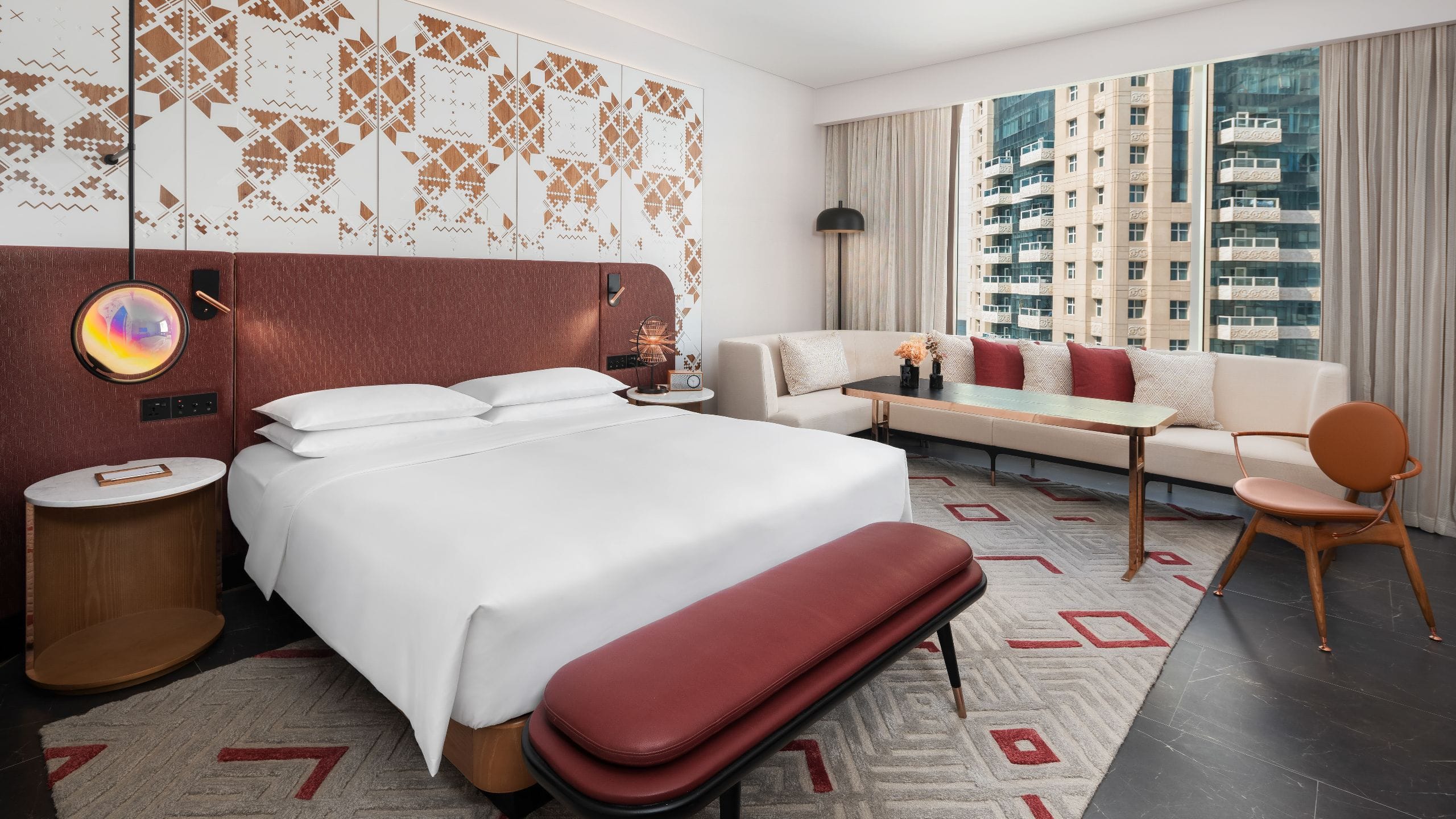 Andaz Doha Standard Room Overview City View