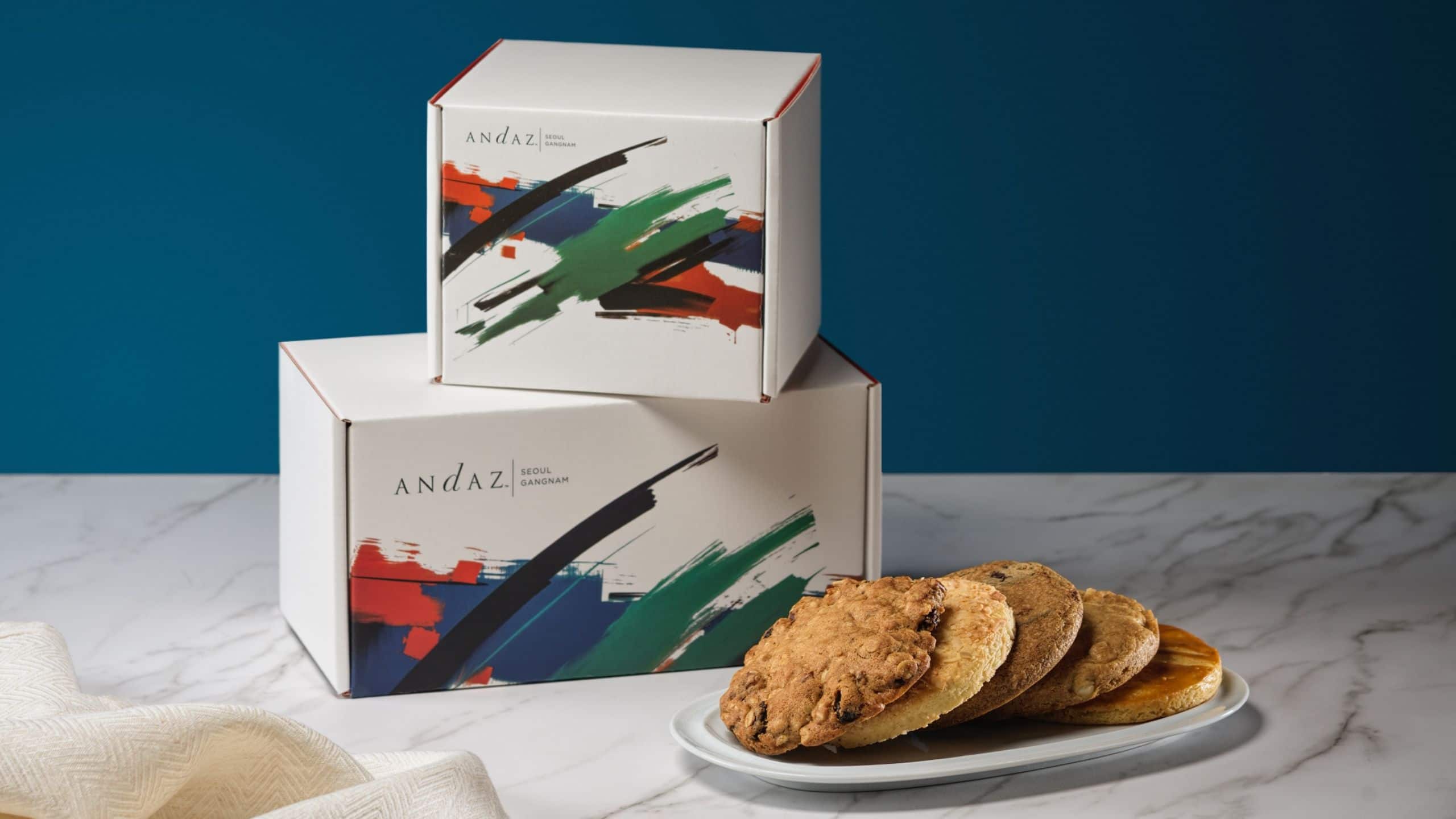 Andaz Seoul Gangnam Az Andaz Cookie Box