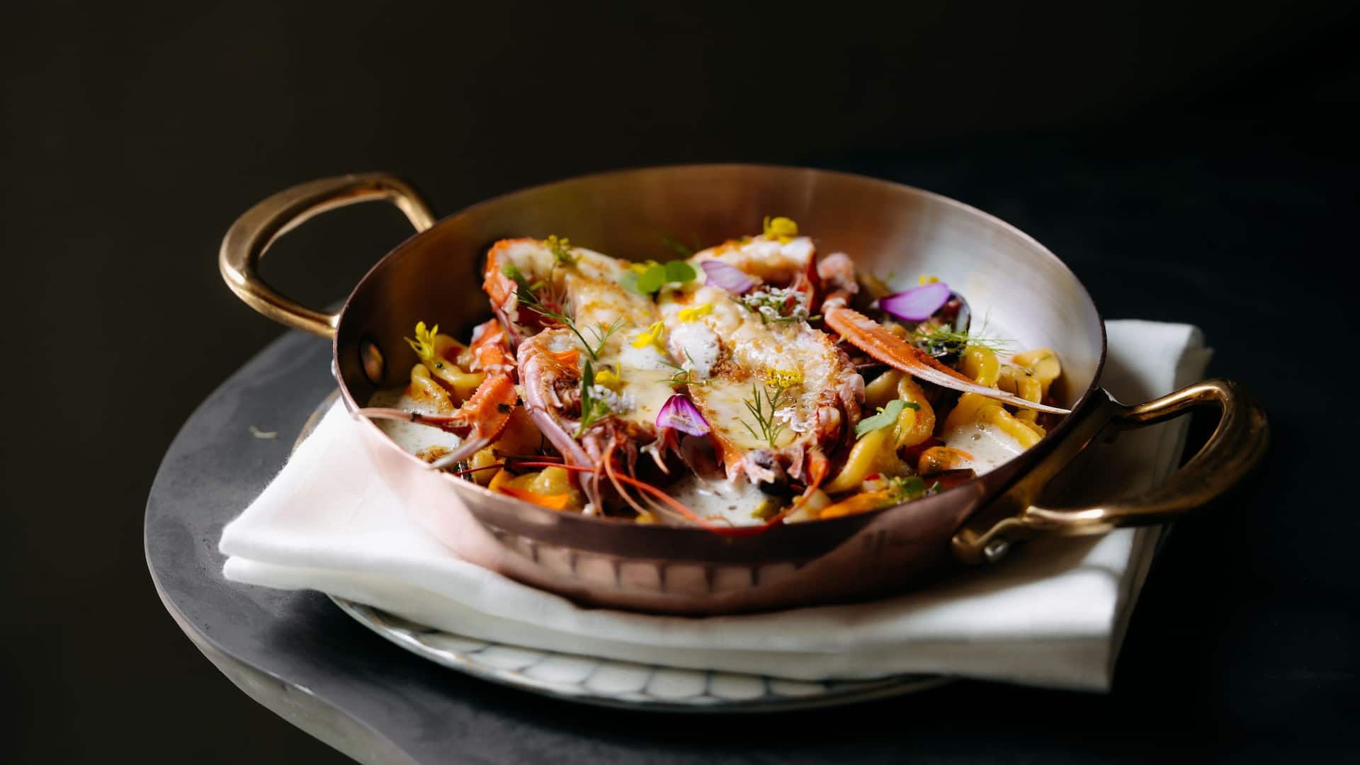 2 of 2 Grand Hyatt Singapore Le Pristine Singapore Seafood Orechiette