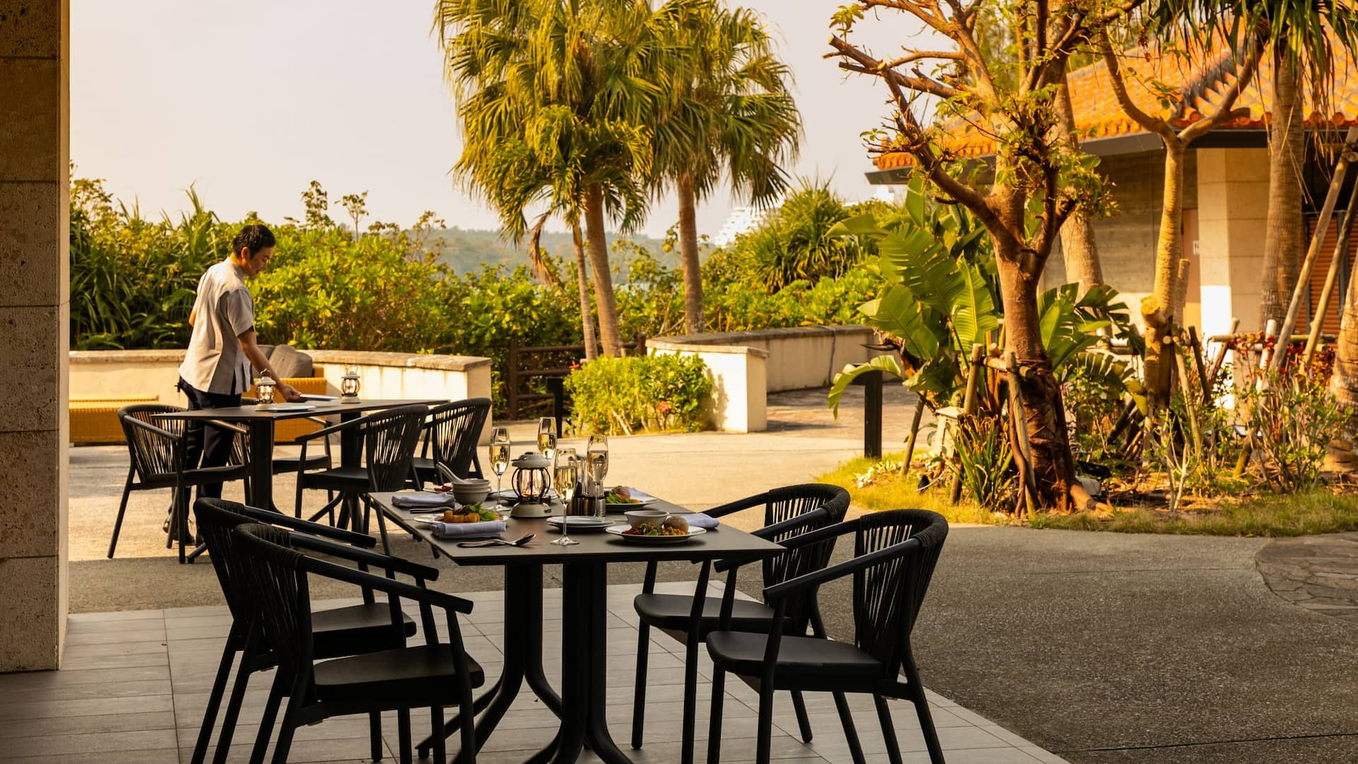 Hyatt Regency Seragaki Island, Okinawa Poolside Party Twilight