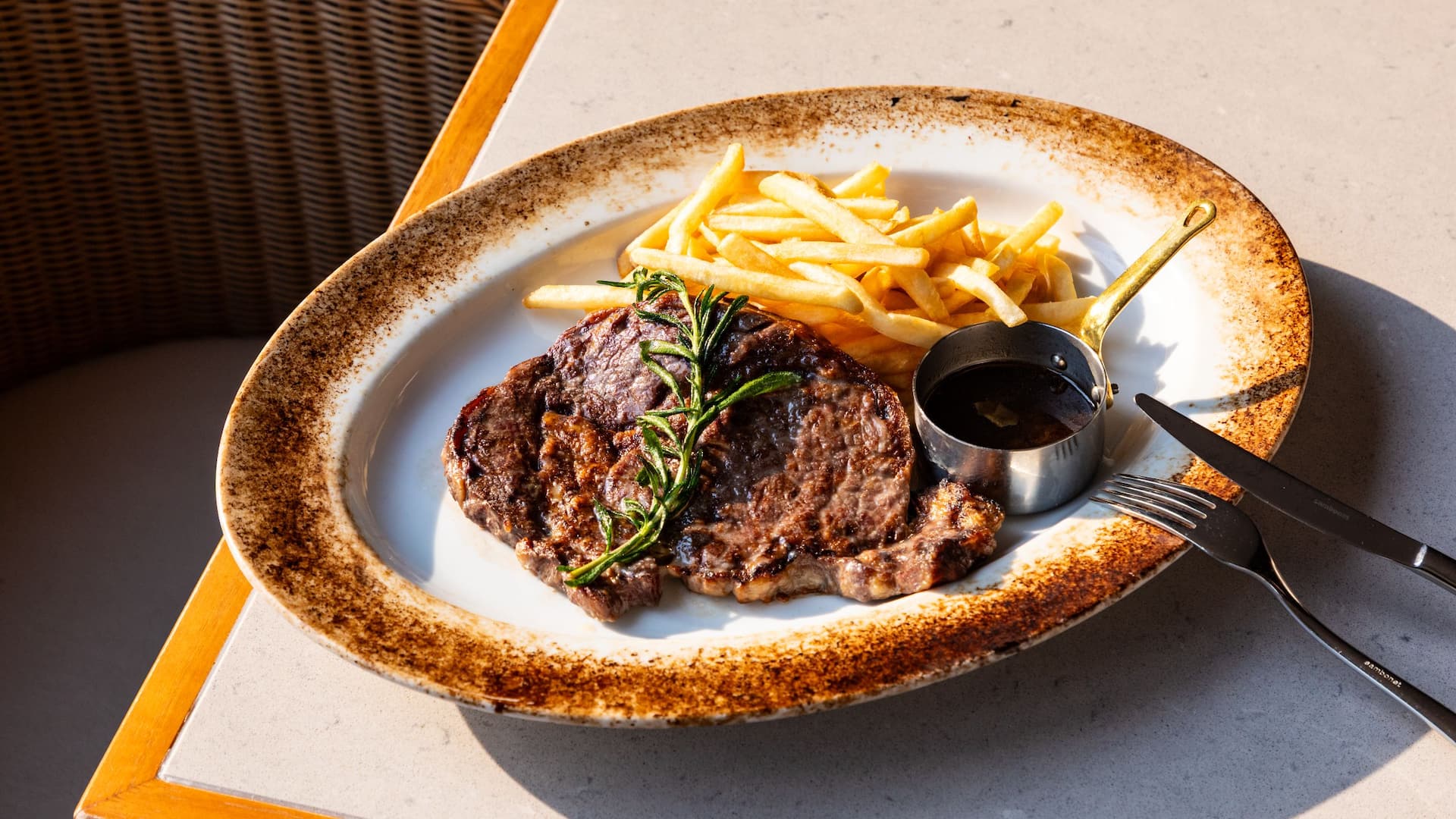 4 of 5 Hyatt Regency Seragaki Island, Okinawa Steak Lunch
