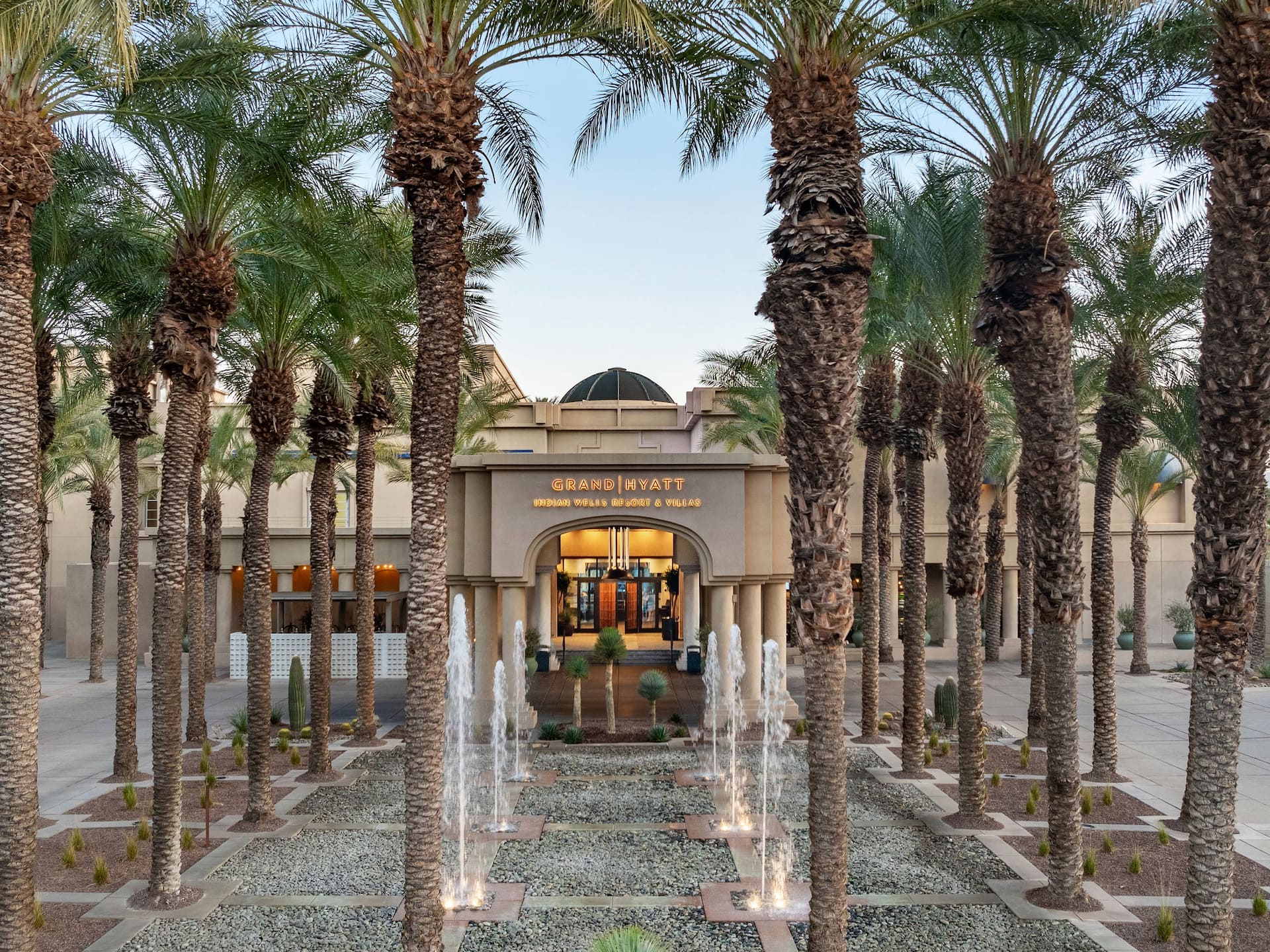 Grand Hyatt Indian Wells Resort & Villas Exterior Entrance