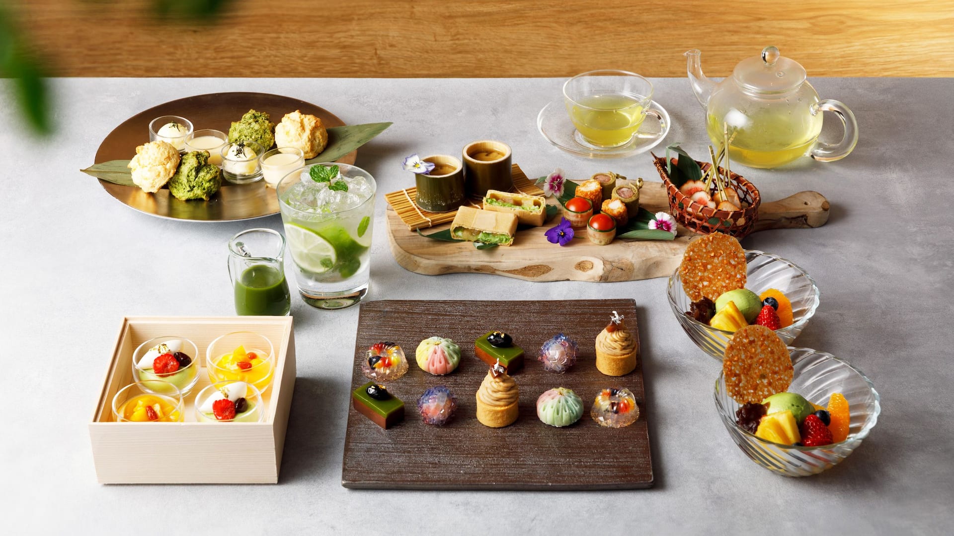 Grand Hyatt Fukuoka Japanese Kaiseki Afternoon Tea
