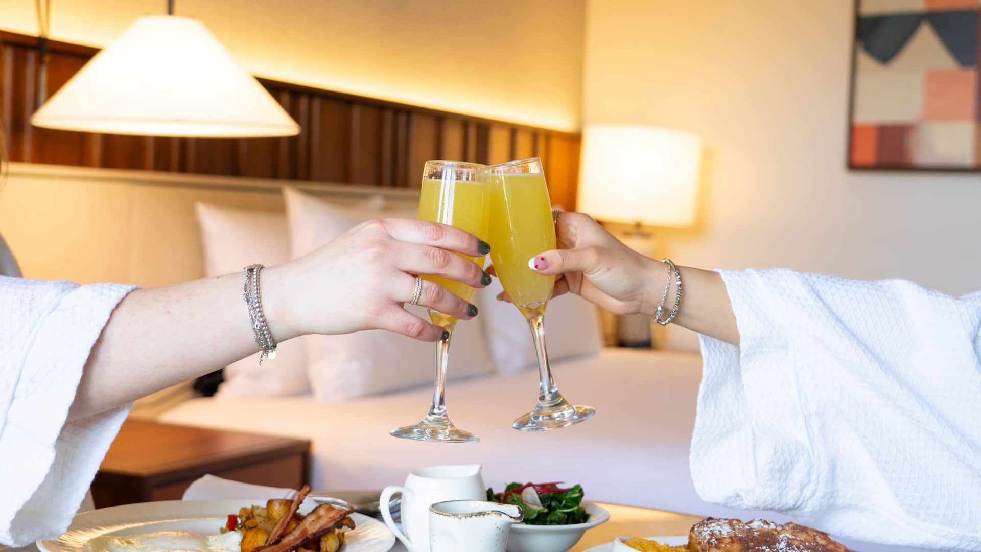 1 of 1 Grand Hyatt Scottsdale Resort In Room Dining Cheers