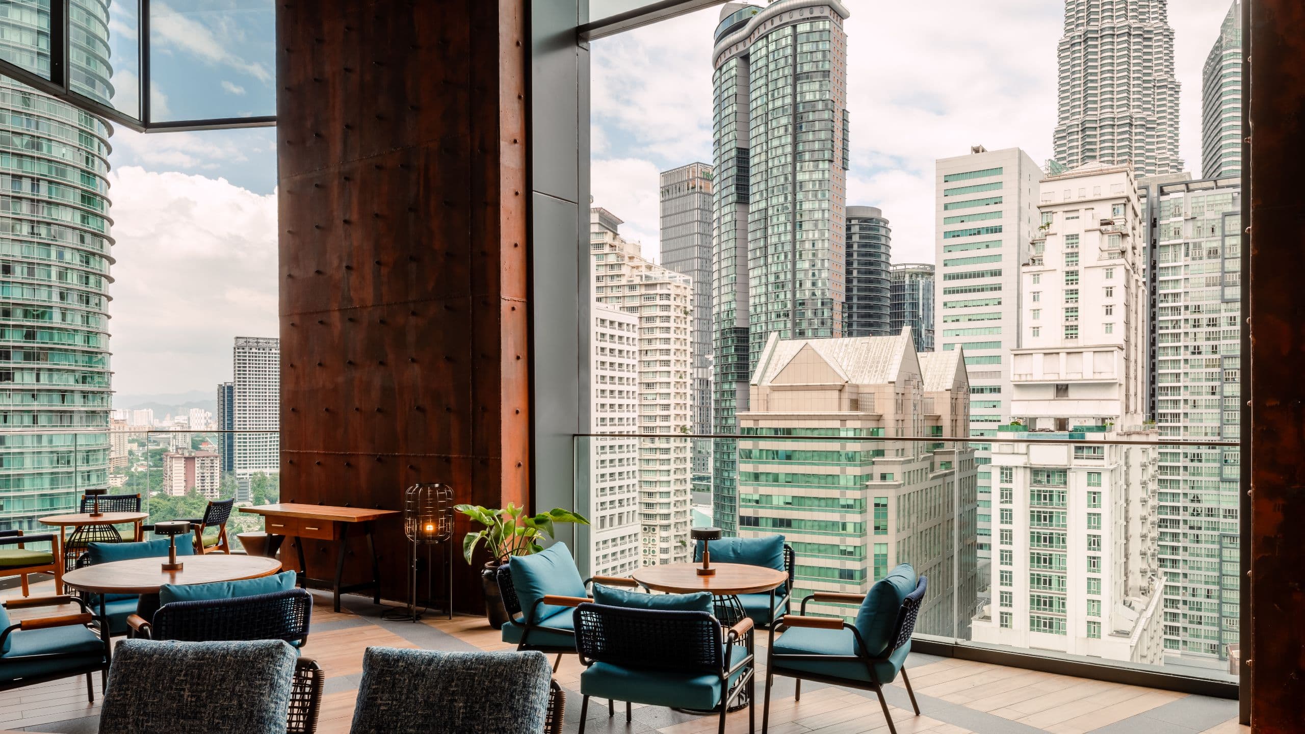 Hyatt Centric City Centre Kuala Lumpur Il Forno Alfresco Terrace Seating